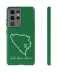 Šeher Bosno Volim Te Phone Case - Green