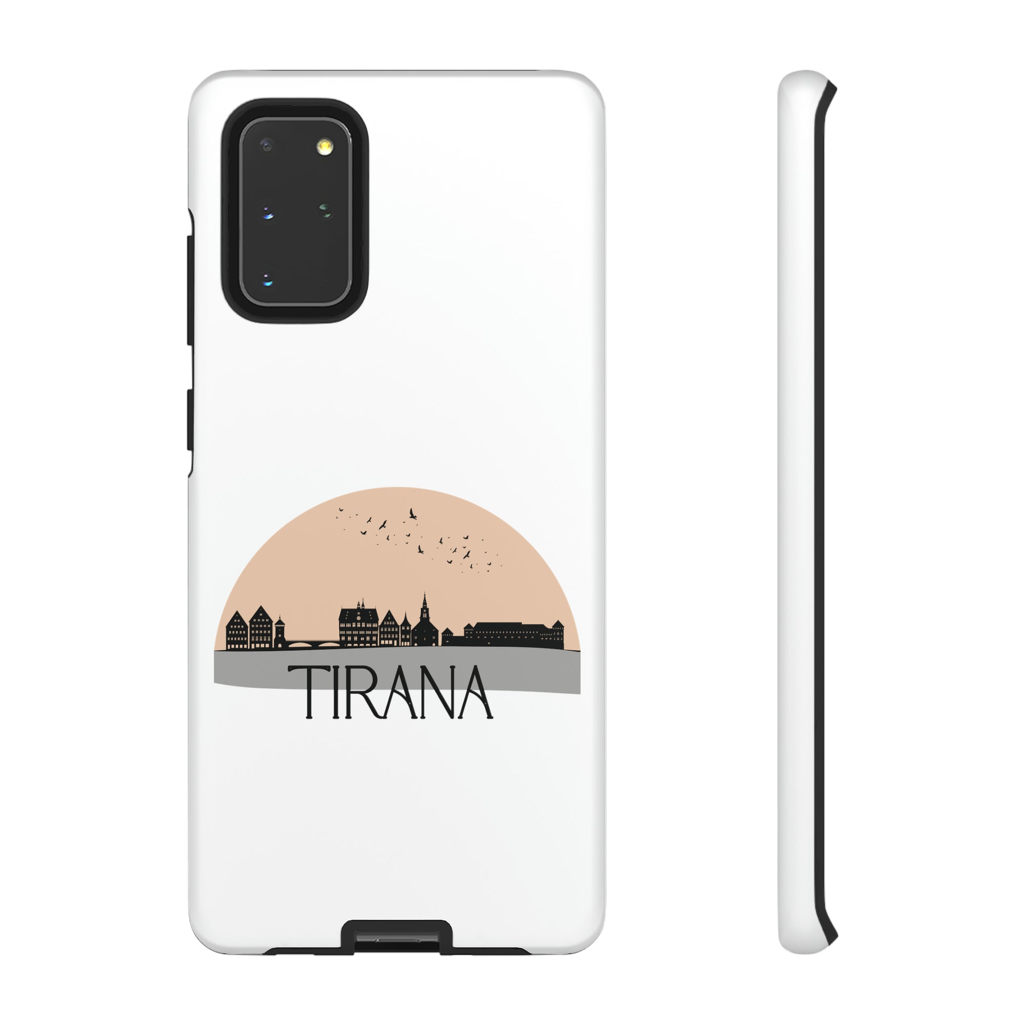 TIRANA Phone Case - White