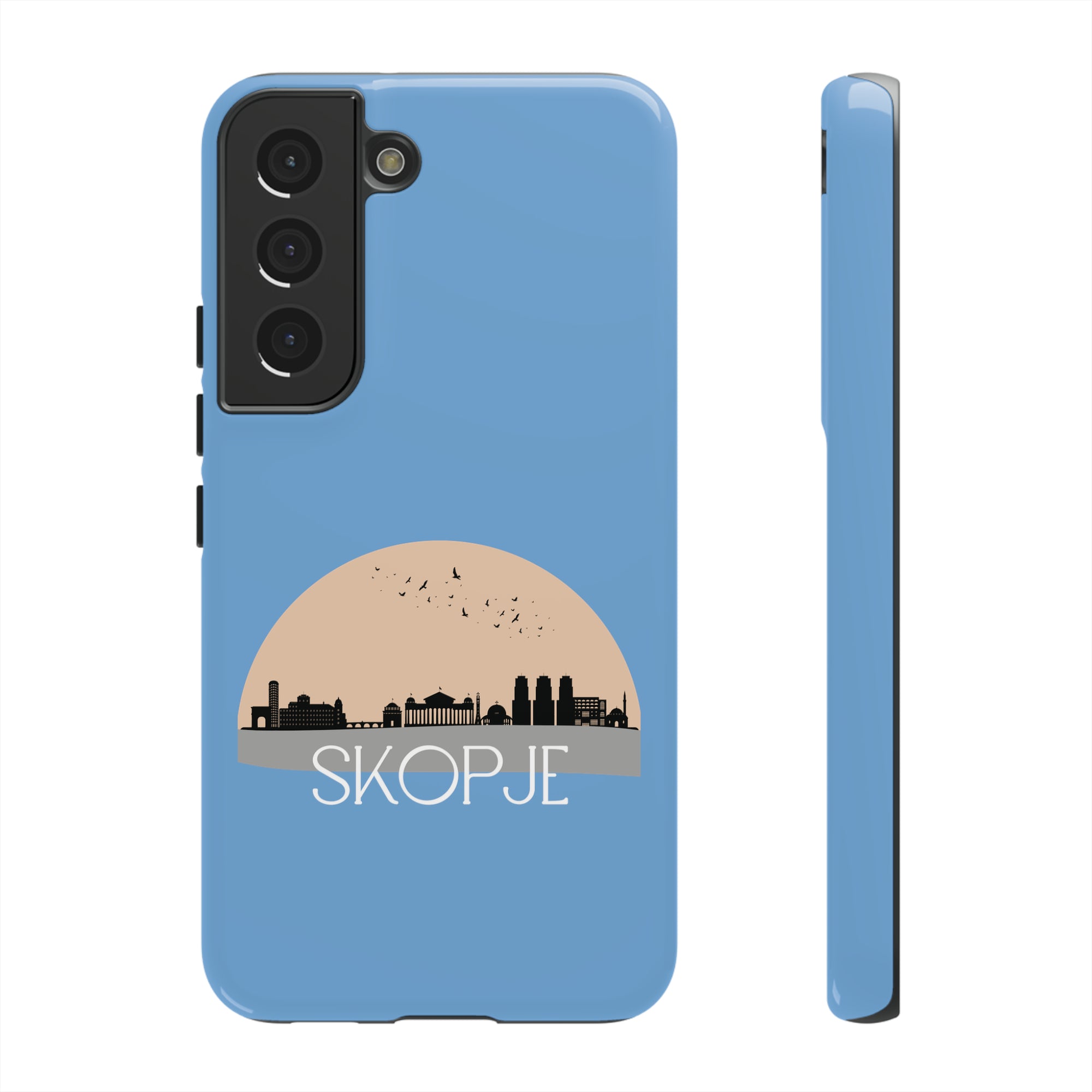 SKOPJE Phone Case - Light Blue