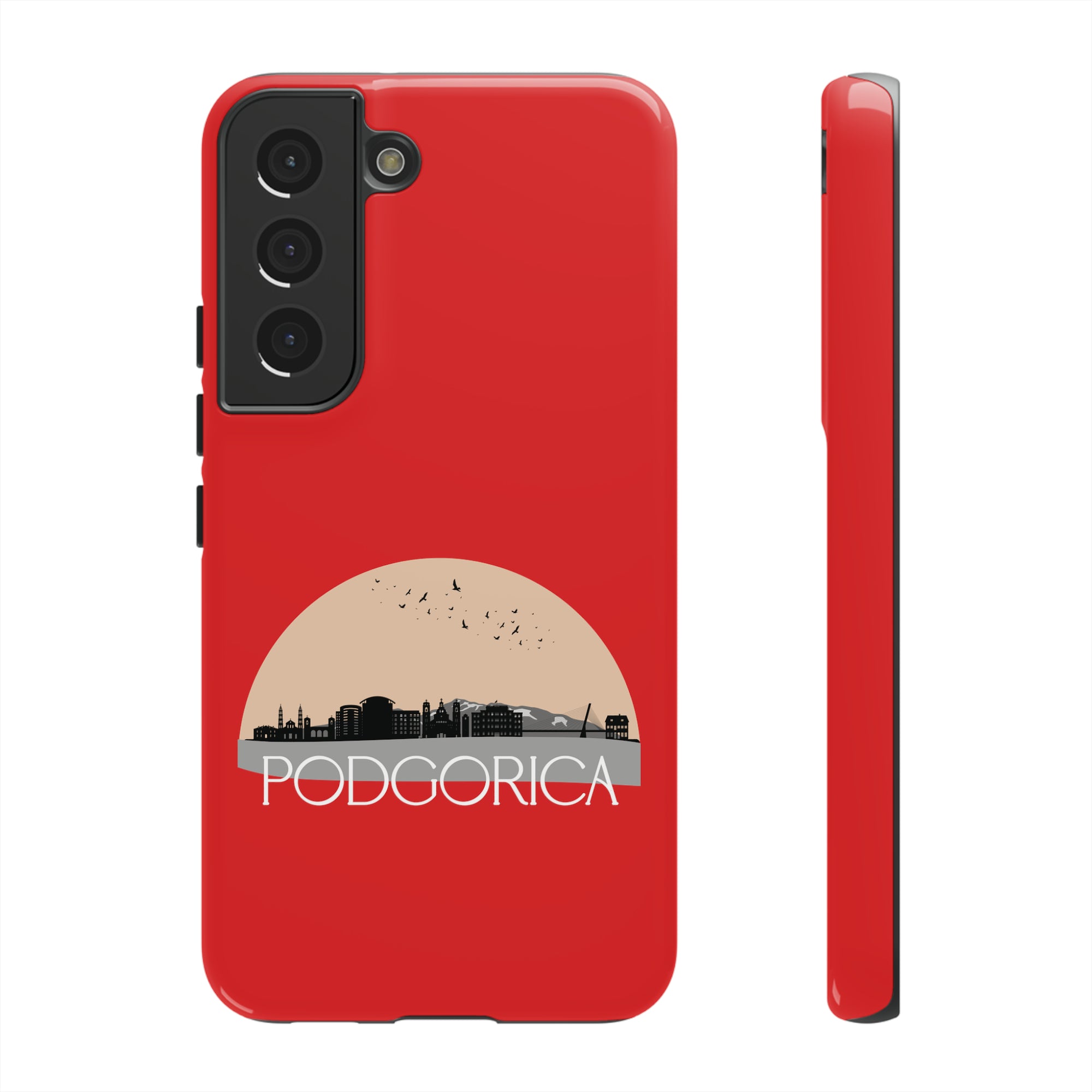 PODGORICA Phone Case - Red