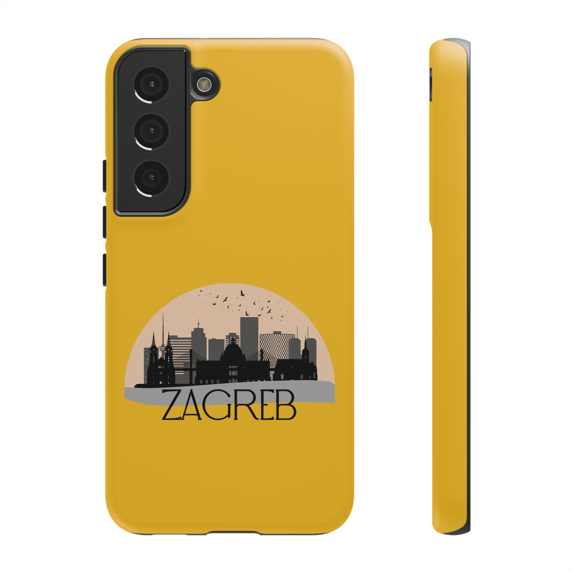 ZAGREB Phone Case - Yellow