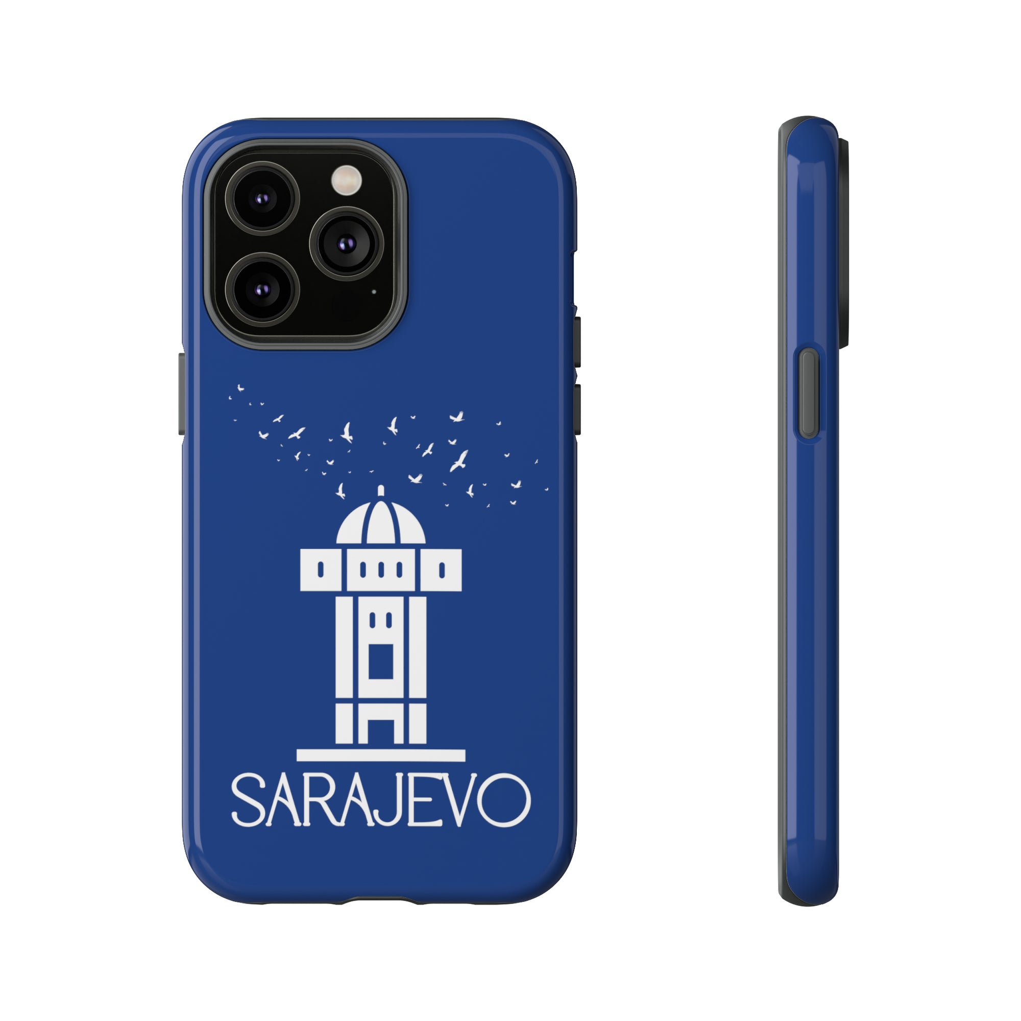 SARAJEVO SEBILJ Phone Case - Blue