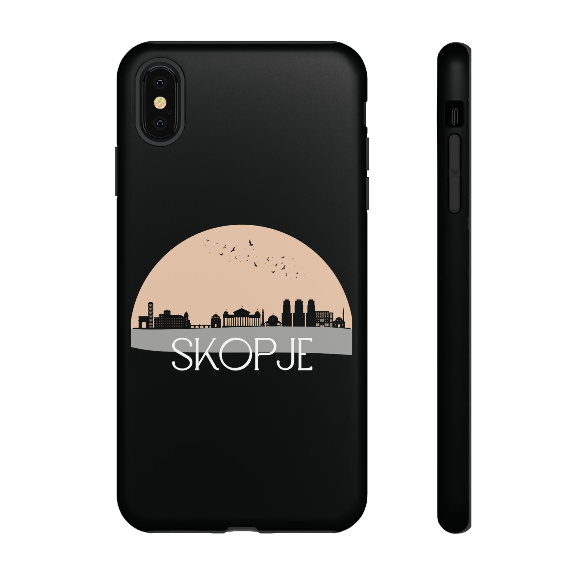 SKOPJE Phone Case - Black