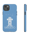 SARAJEVO SEBILJ Phone Case - Light Blue