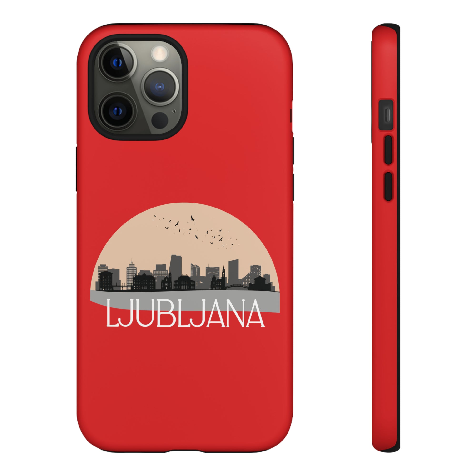 LJUBLJANA Phone Case - Red