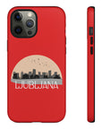 LJUBLJANA Phone Case - Red