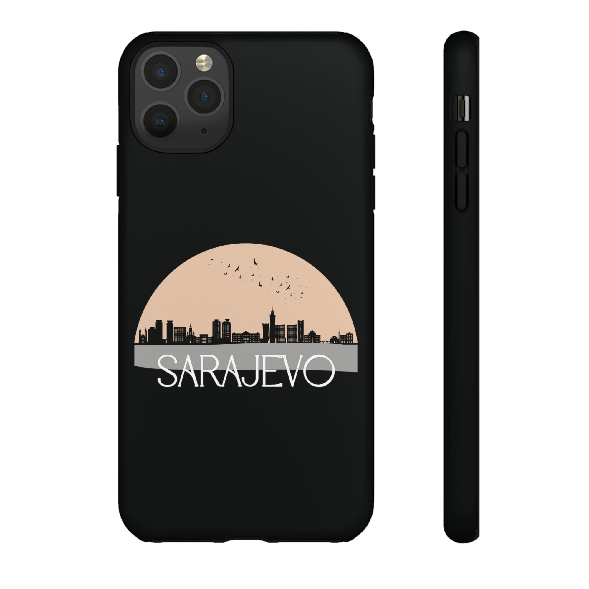 SARAJEVO Phone Case - Black