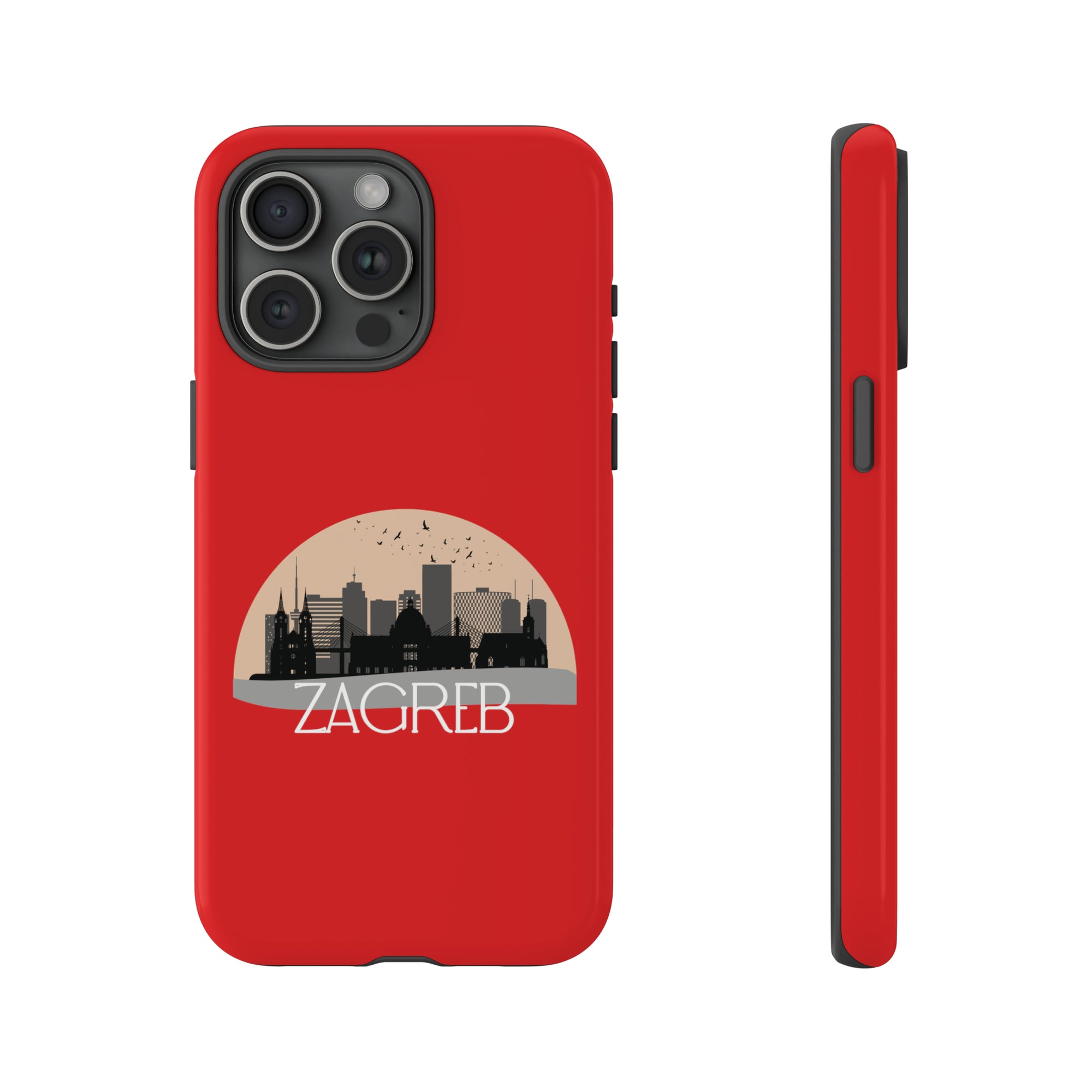 ZAGREB Phone Case - Red