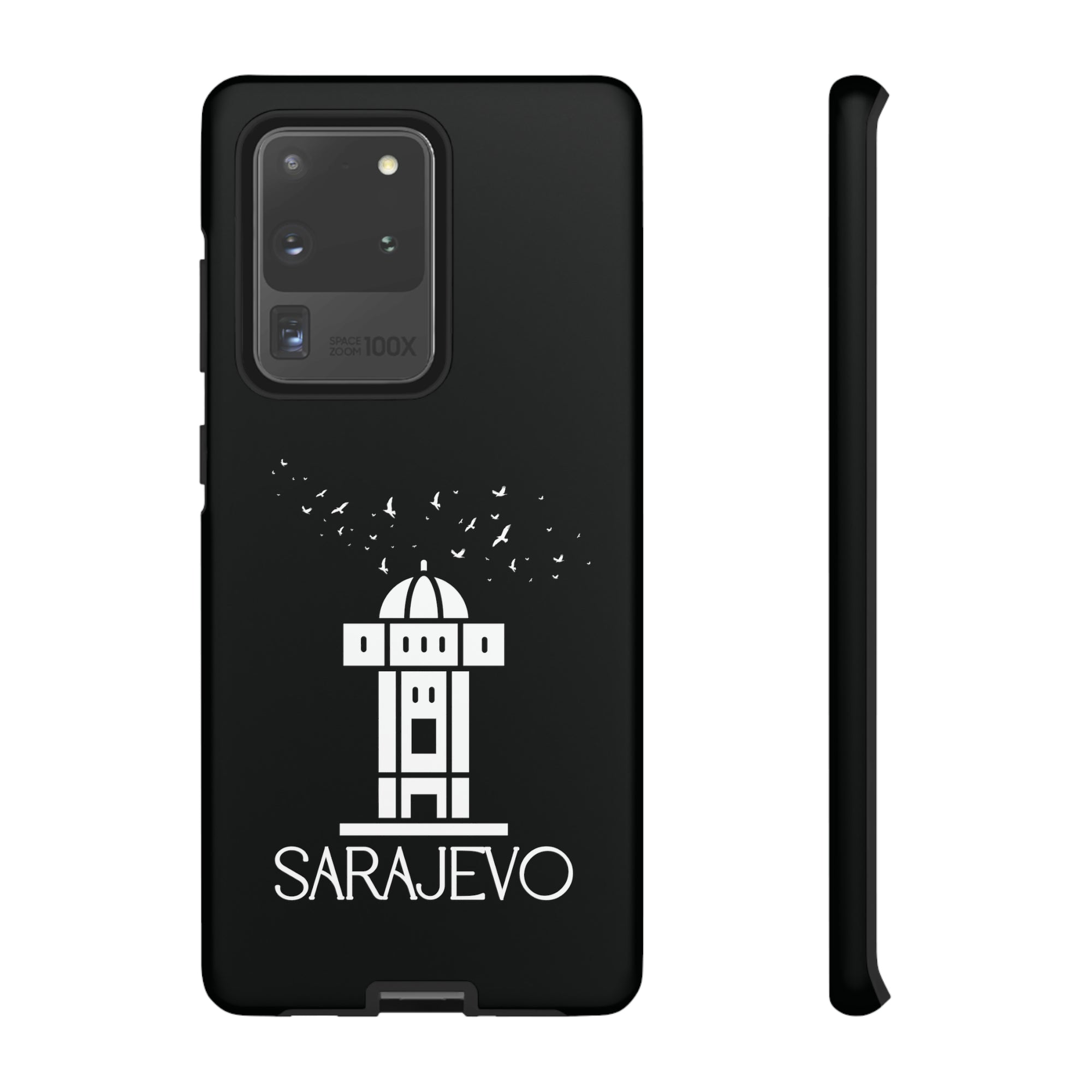 SARAJEVO SEBILJ Phone Case - Black