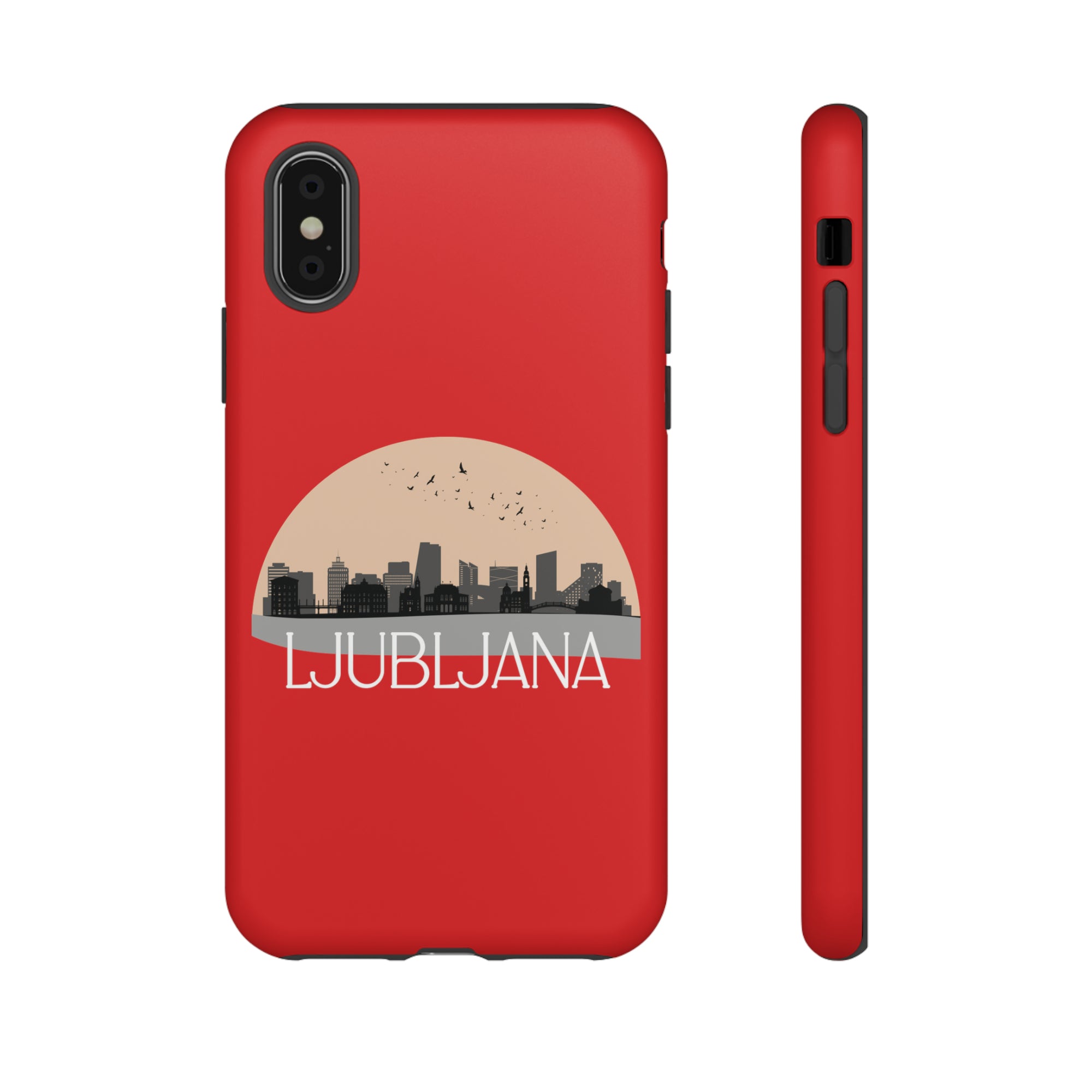 LJUBLJANA Phone Case - Red