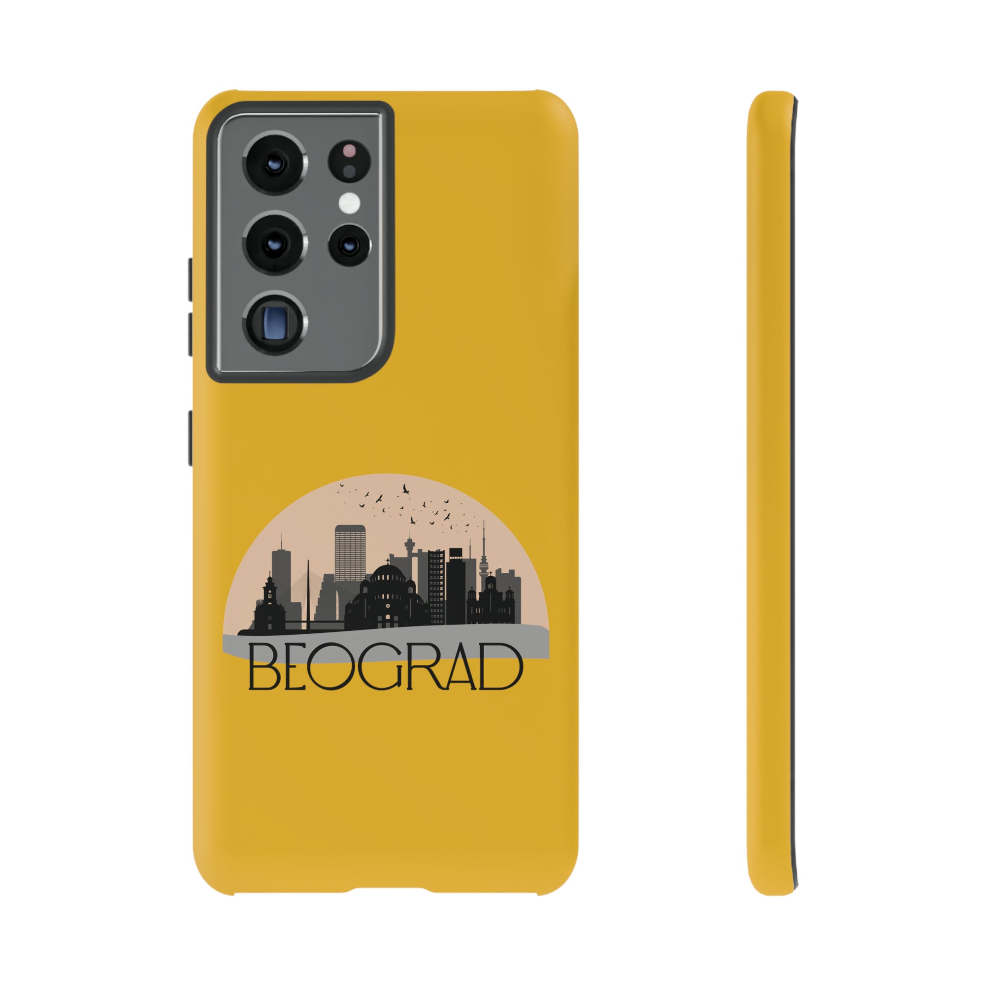 BEOGRAD Phone Case - Yellow