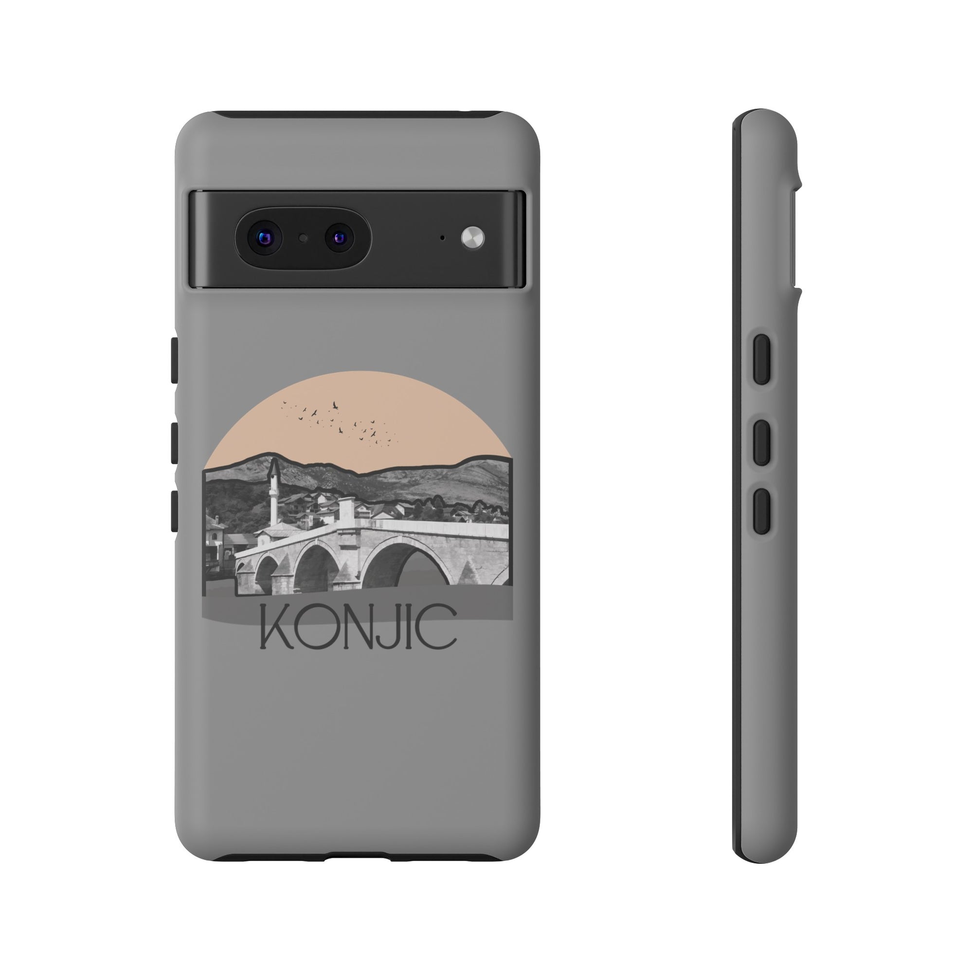 KONJIC Phone Case - Grey