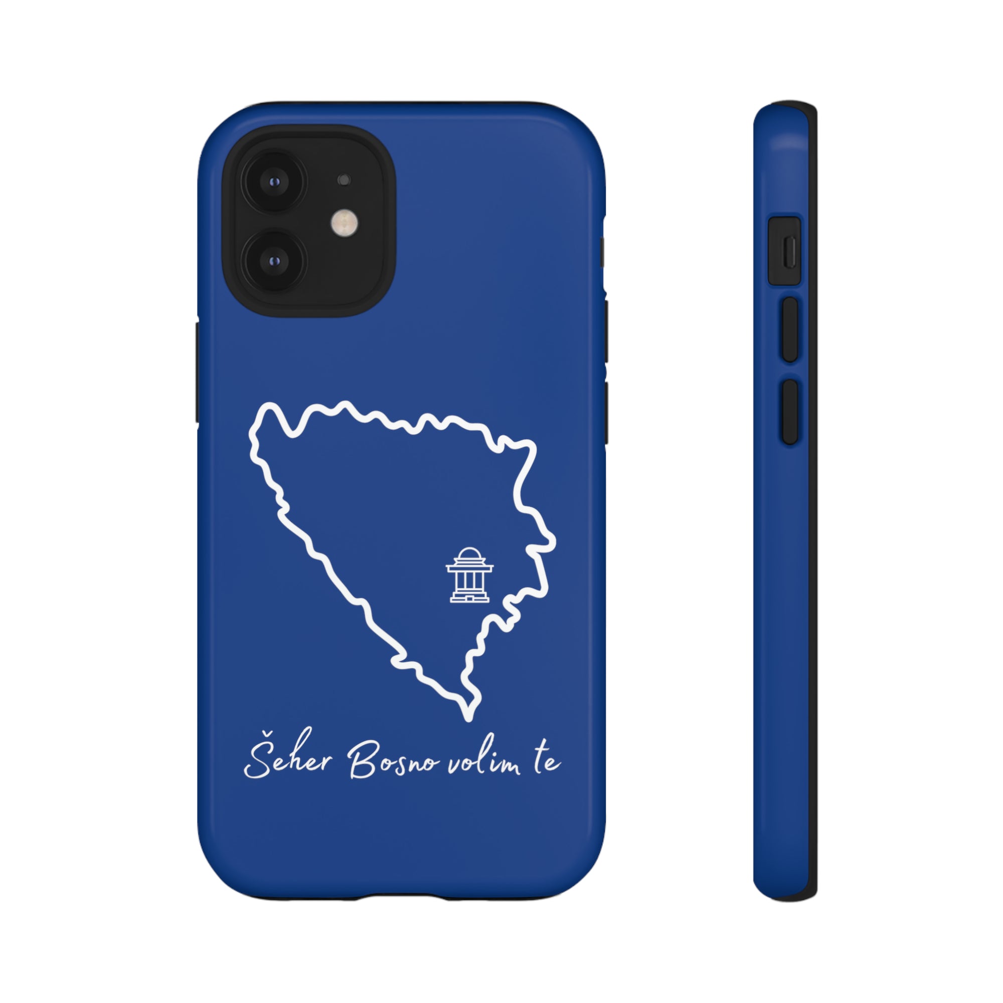 Šeher Bosno Volim Te Phone Case - Blue