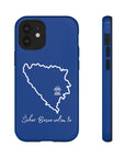 Šeher Bosno Volim Te Phone Case - Blue