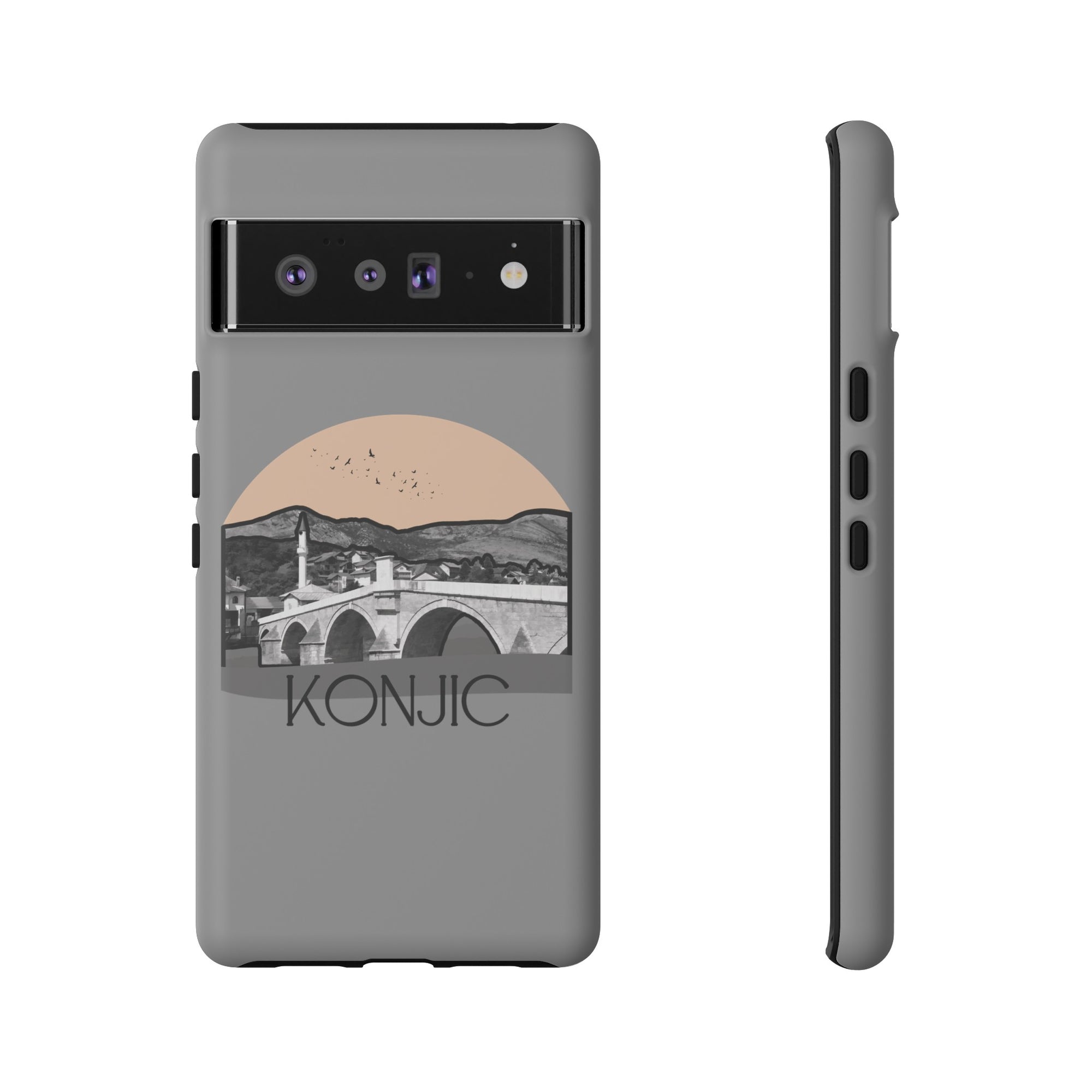 KONJIC Phone Case - Grey