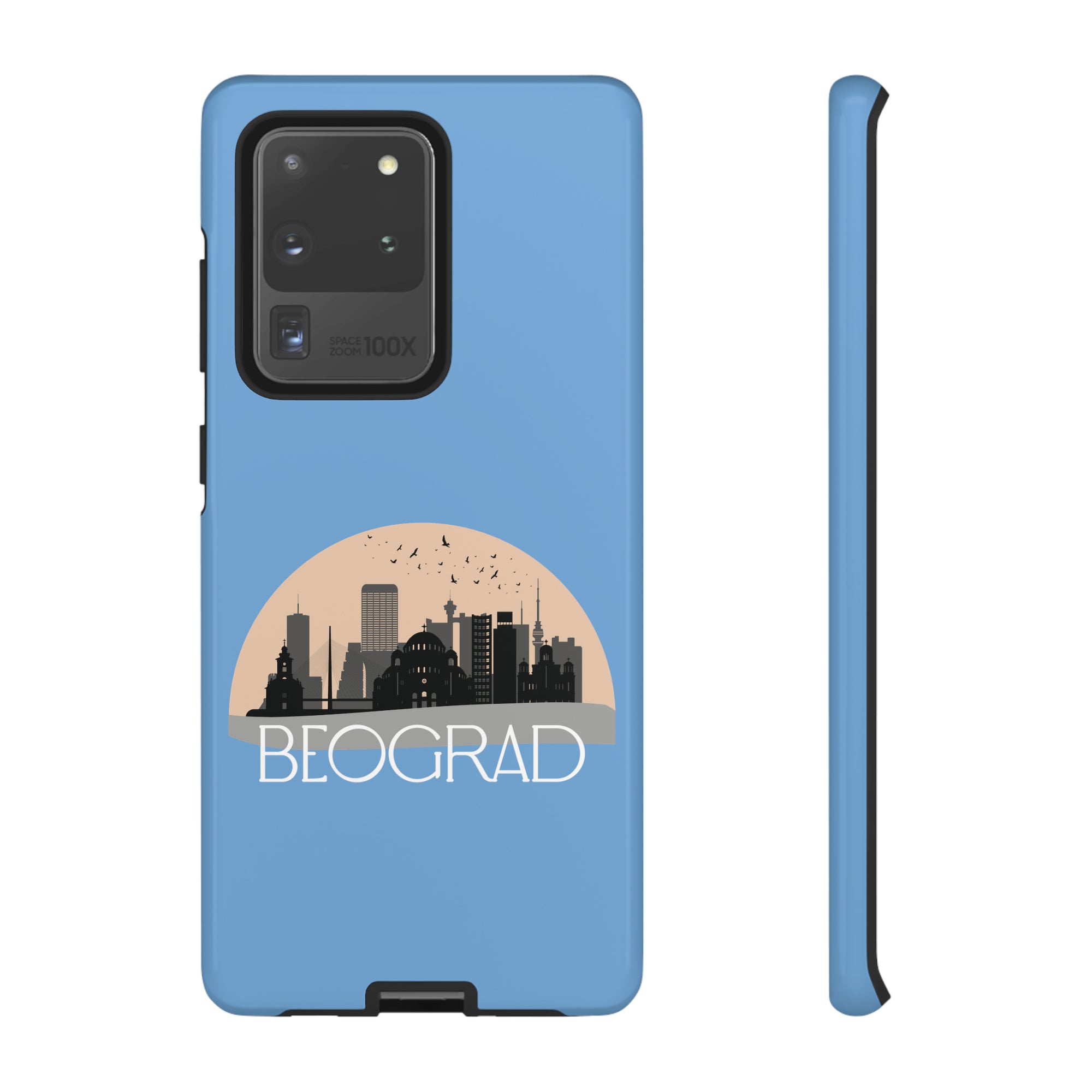 BEOGRAD Phone Case - Light Blue