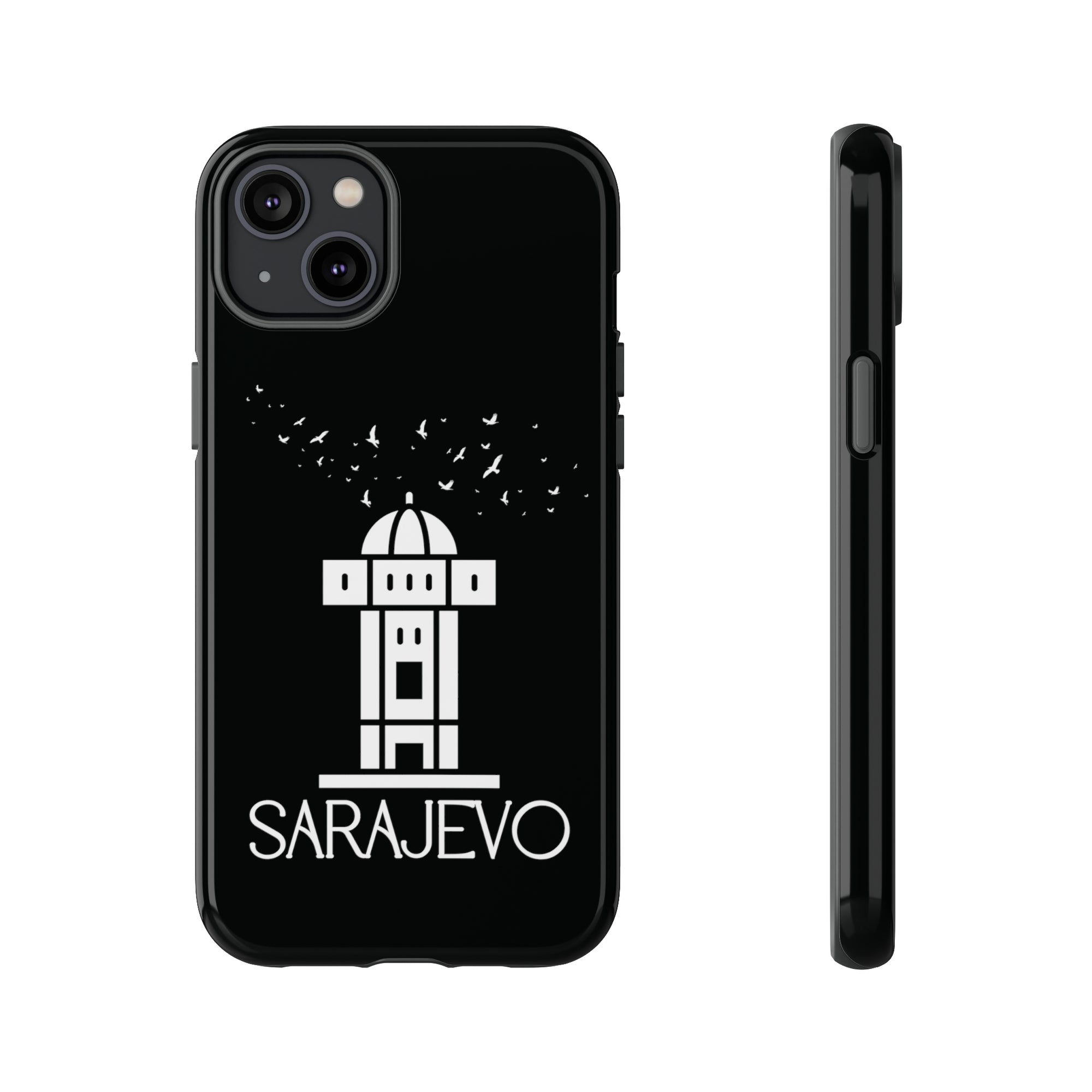 SARAJEVO SEBILJ Phone Case - Black