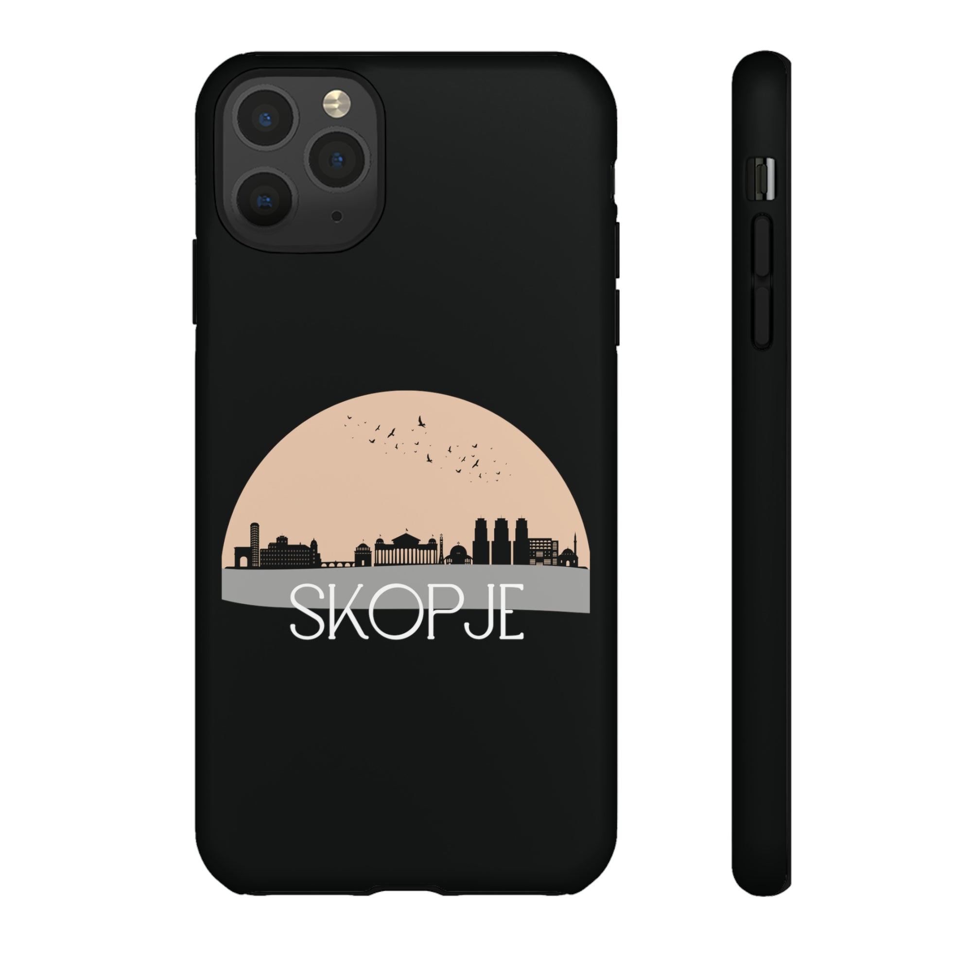 SKOPJE Phone Case - Black