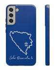 Šeher Bosno Volim Te Phone Case - Blue