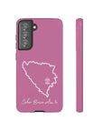 Šeher Bosno Volim Te Phone Case - Light Pink