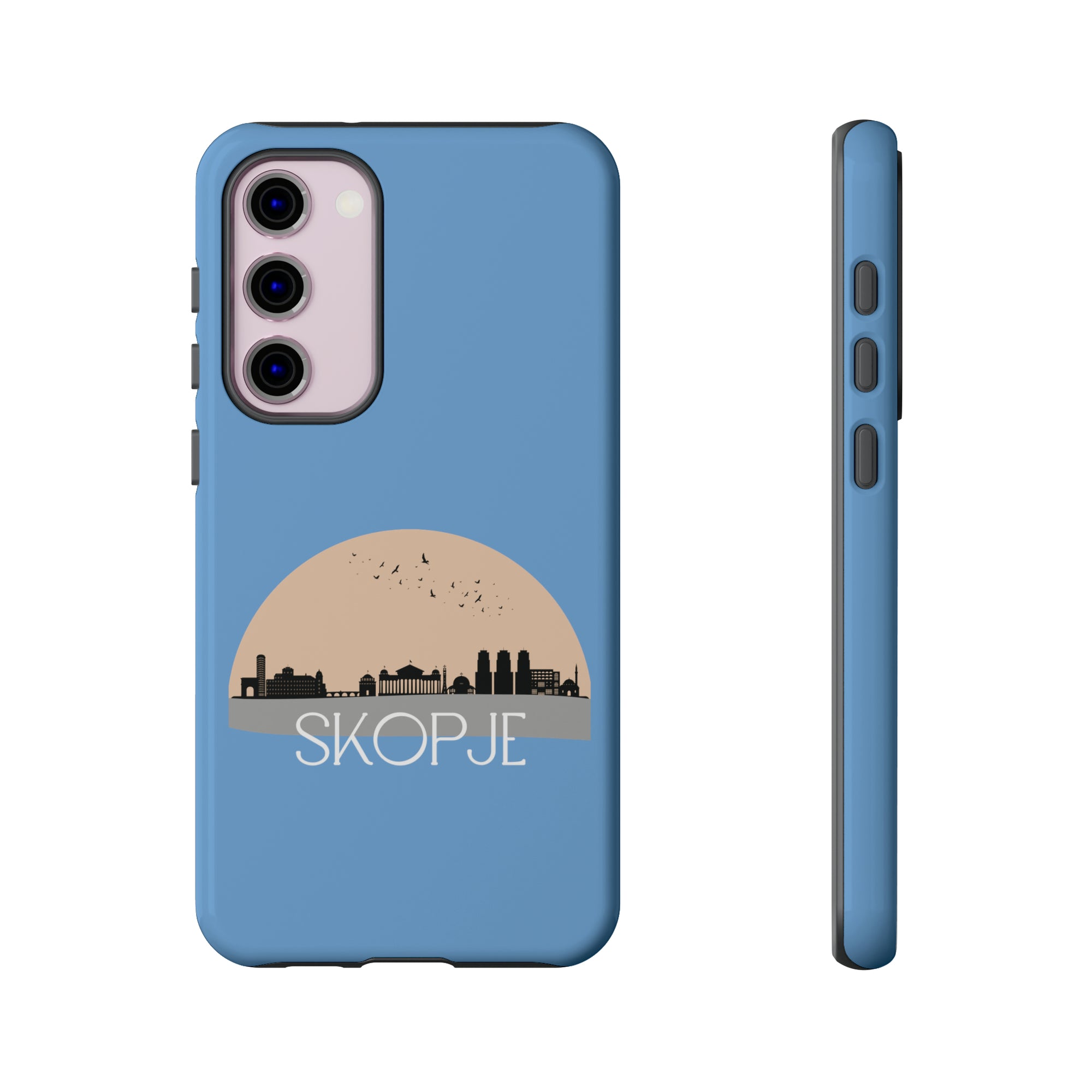 SKOPJE Phone Case - Light Blue