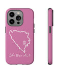 Šeher Bosno Volim Te Phone Case - Light Pink