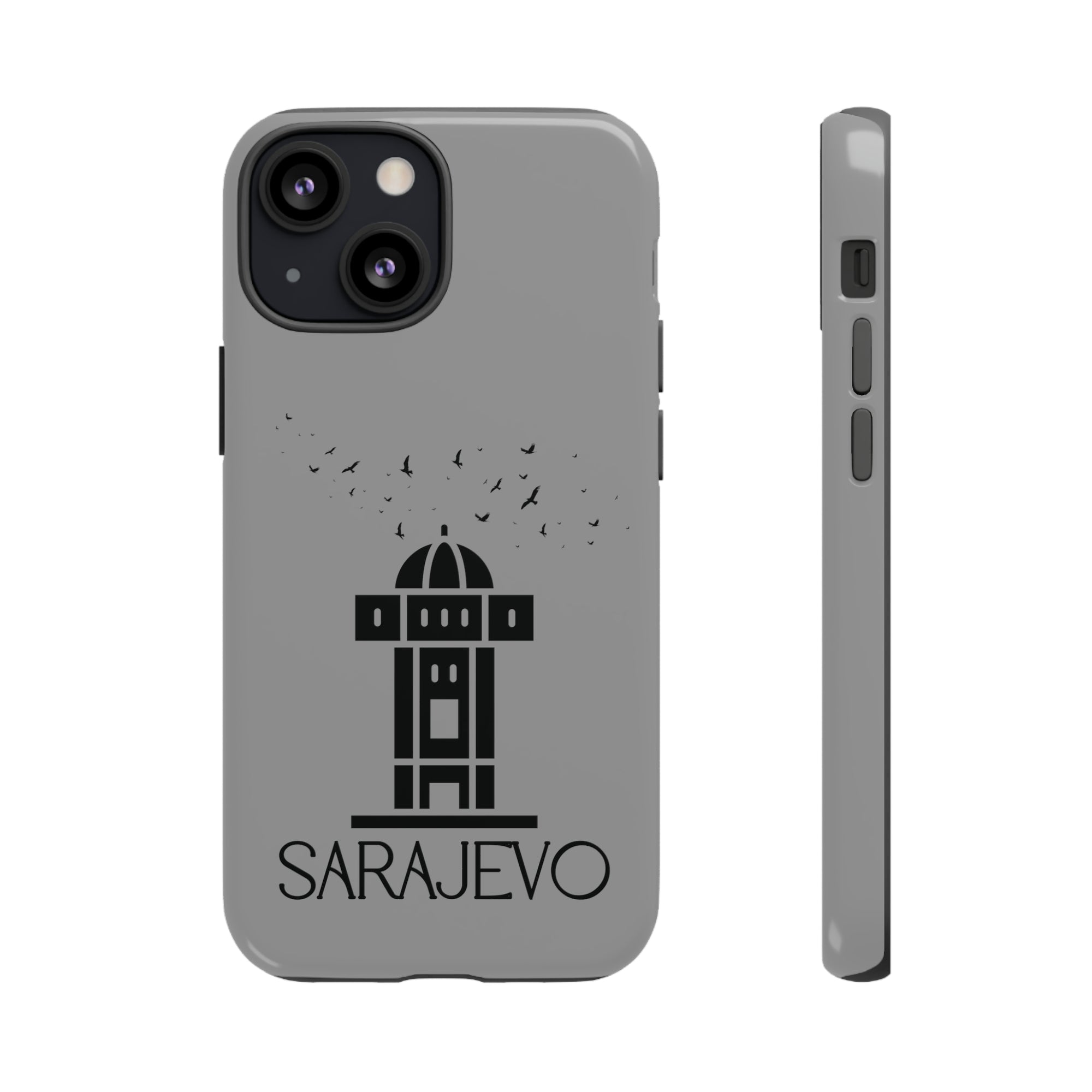 SARAJEVO SEBILJ Phone Case - Grey