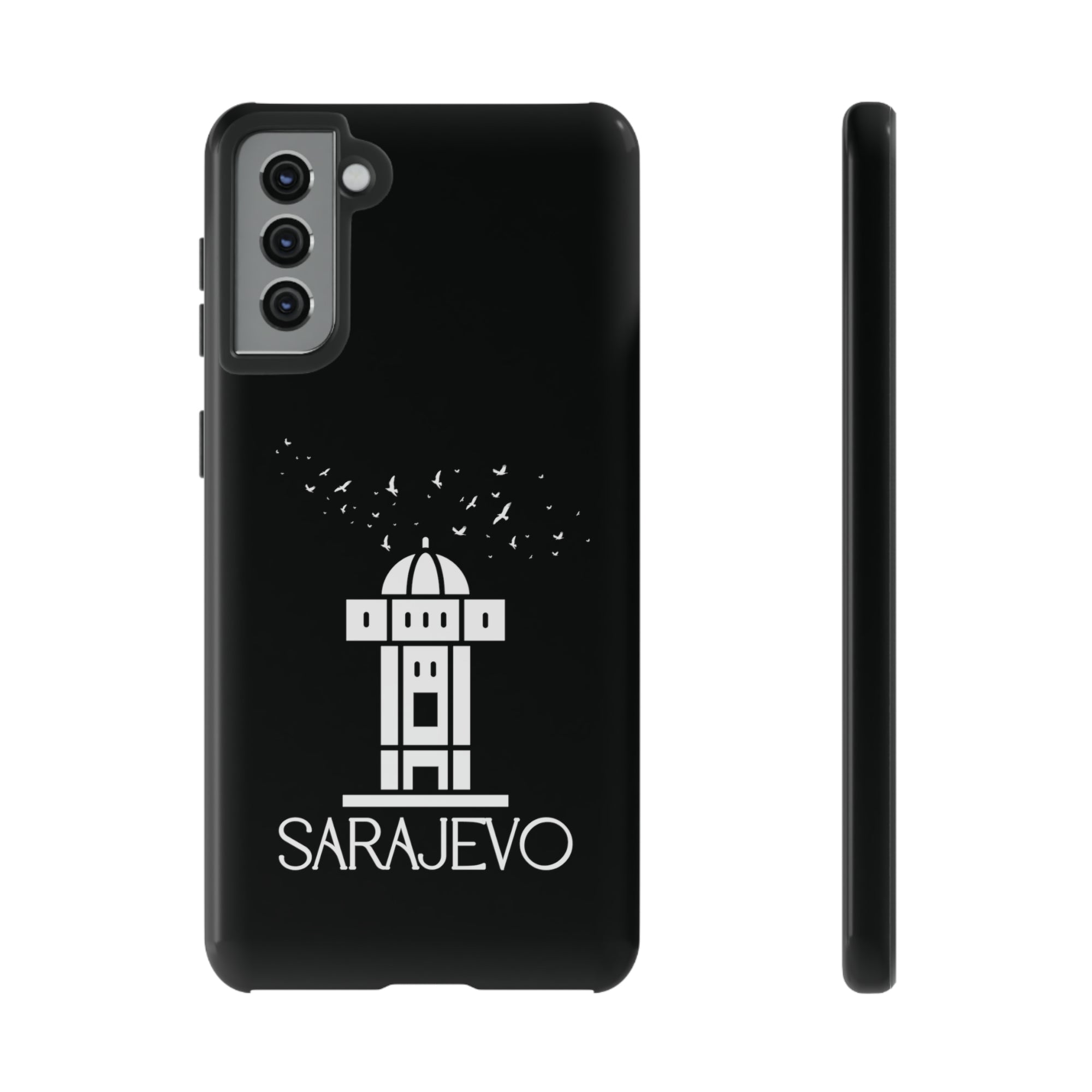 SARAJEVO SEBILJ Phone Case - Black