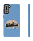 ZAGREB Phone Case - Light Blue