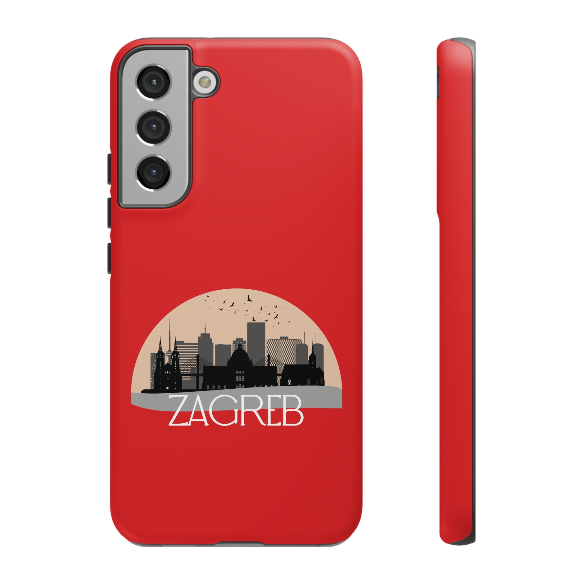 ZAGREB Phone Case - Red