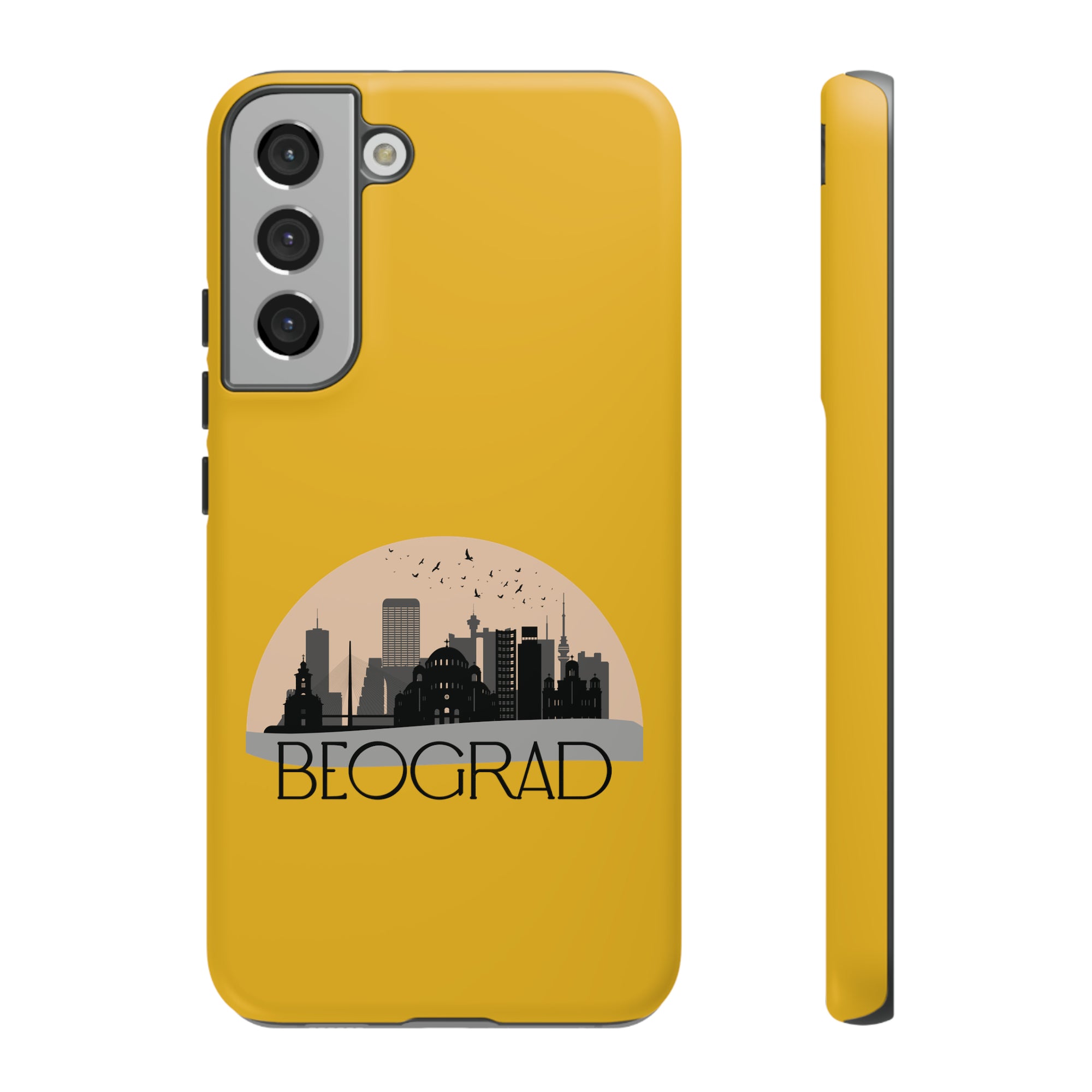 BEOGRAD Phone Case - Yellow