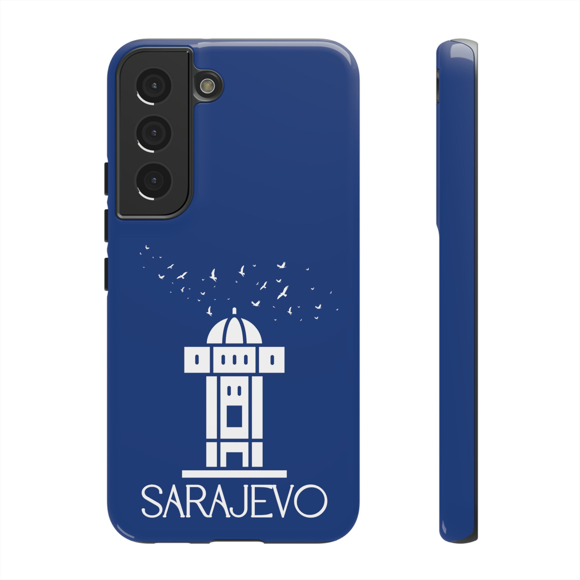 SARAJEVO SEBILJ Phone Case - Blue