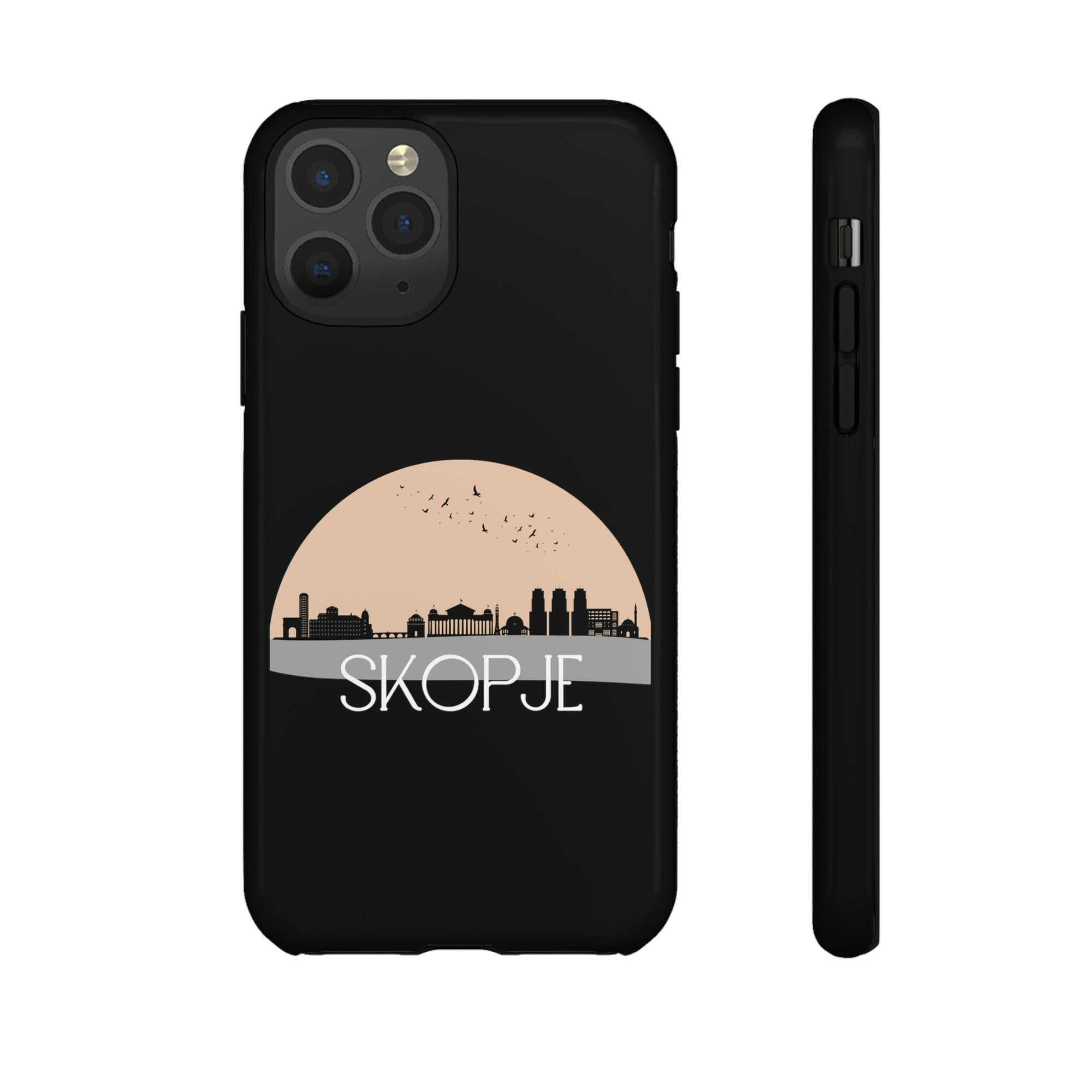 SKOPJE Phone Case - Black