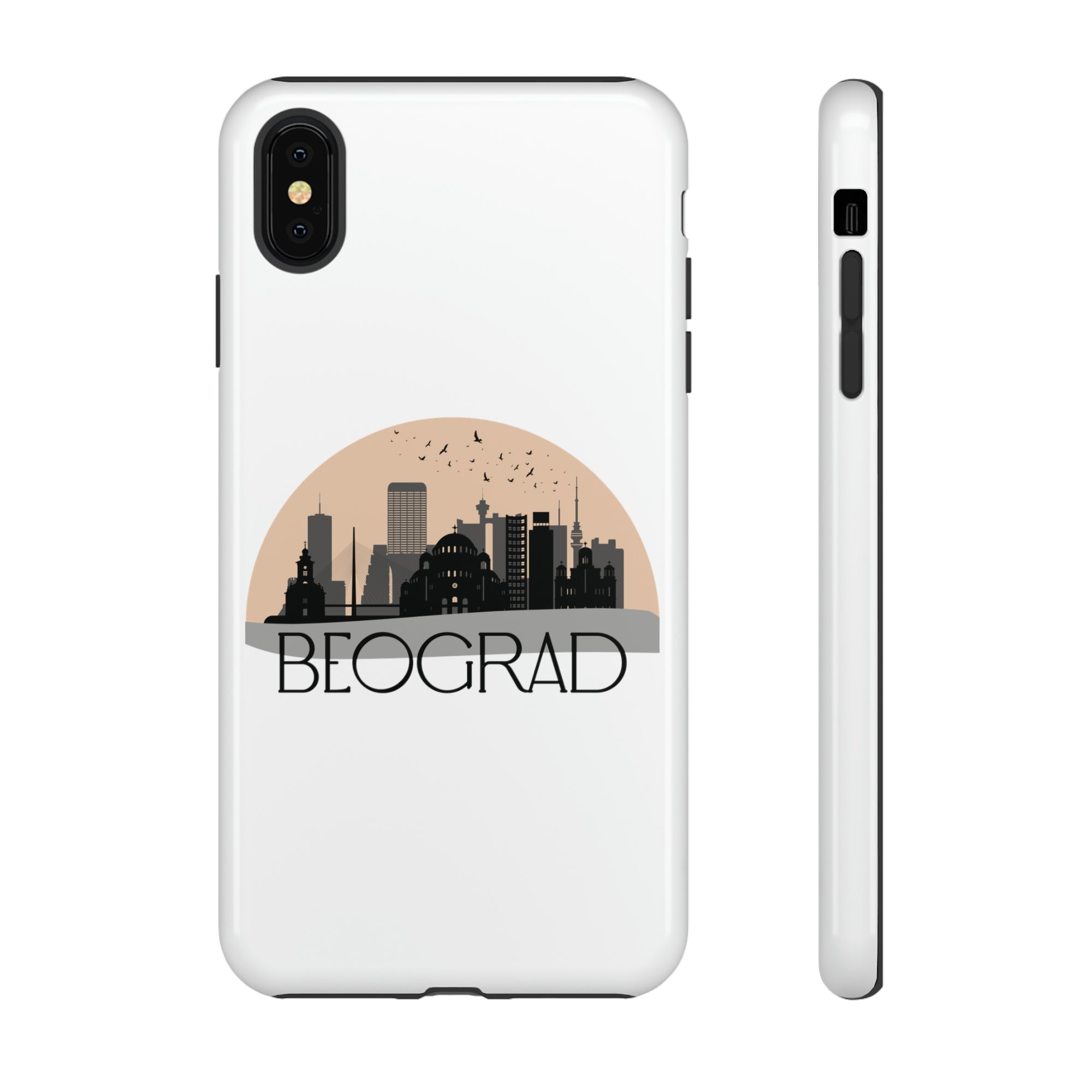 BEOGRAD Phone Case - White