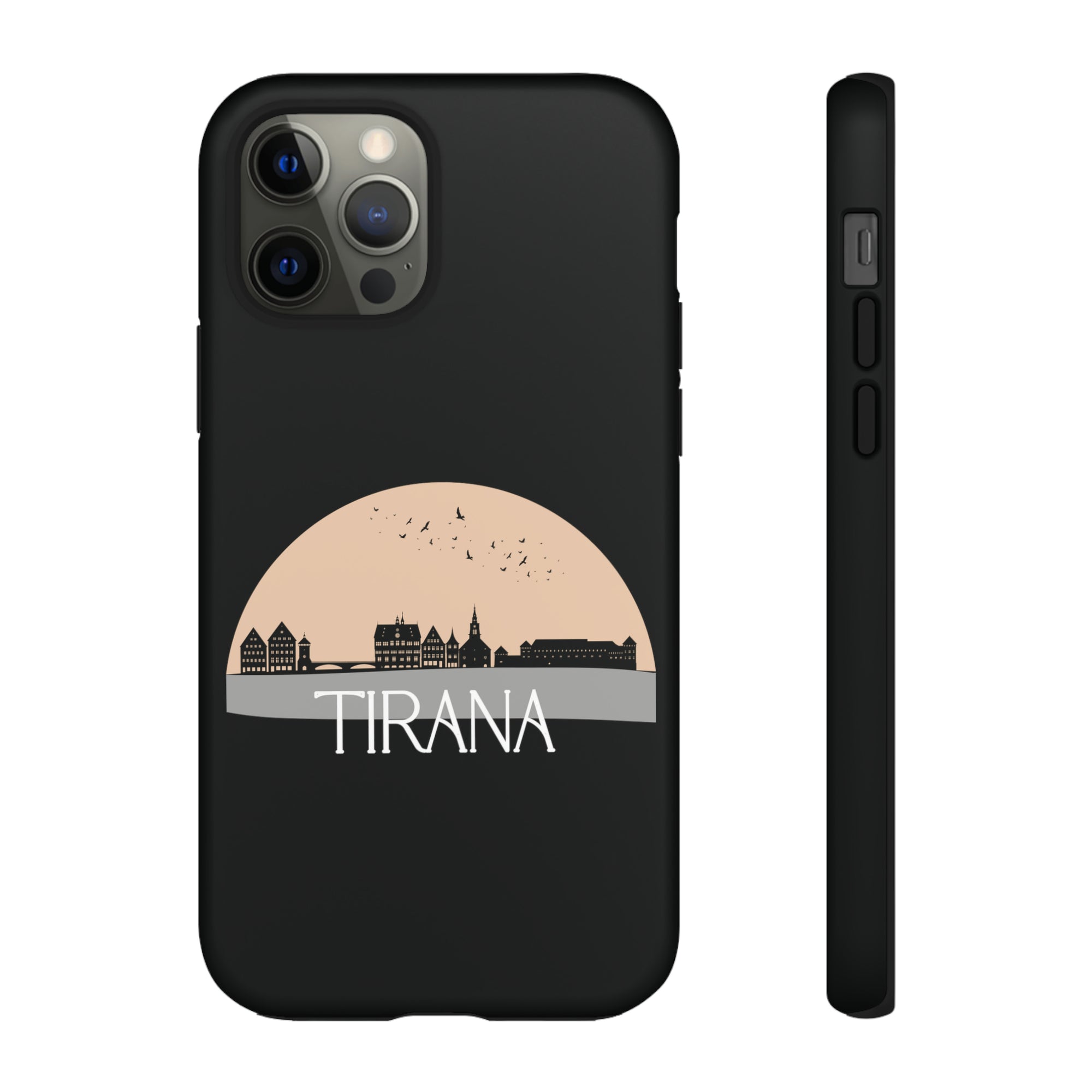 TIRANA Phone Case - Black