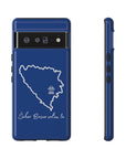 Šeher Bosno Volim Te Phone Case - Blue