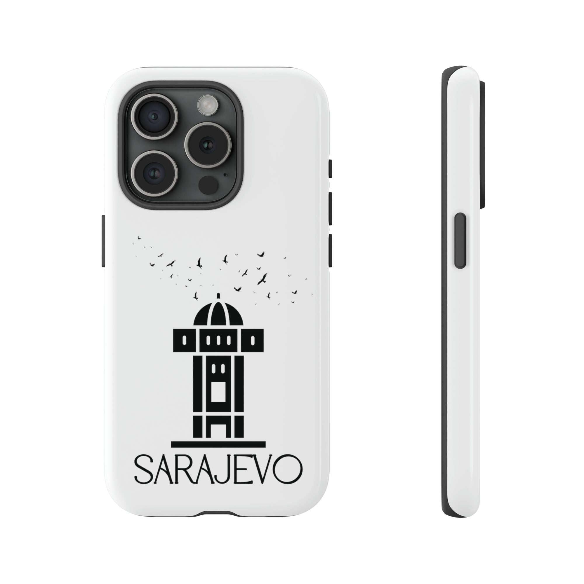 SARAJEVO SEBILJ Phone Case - White