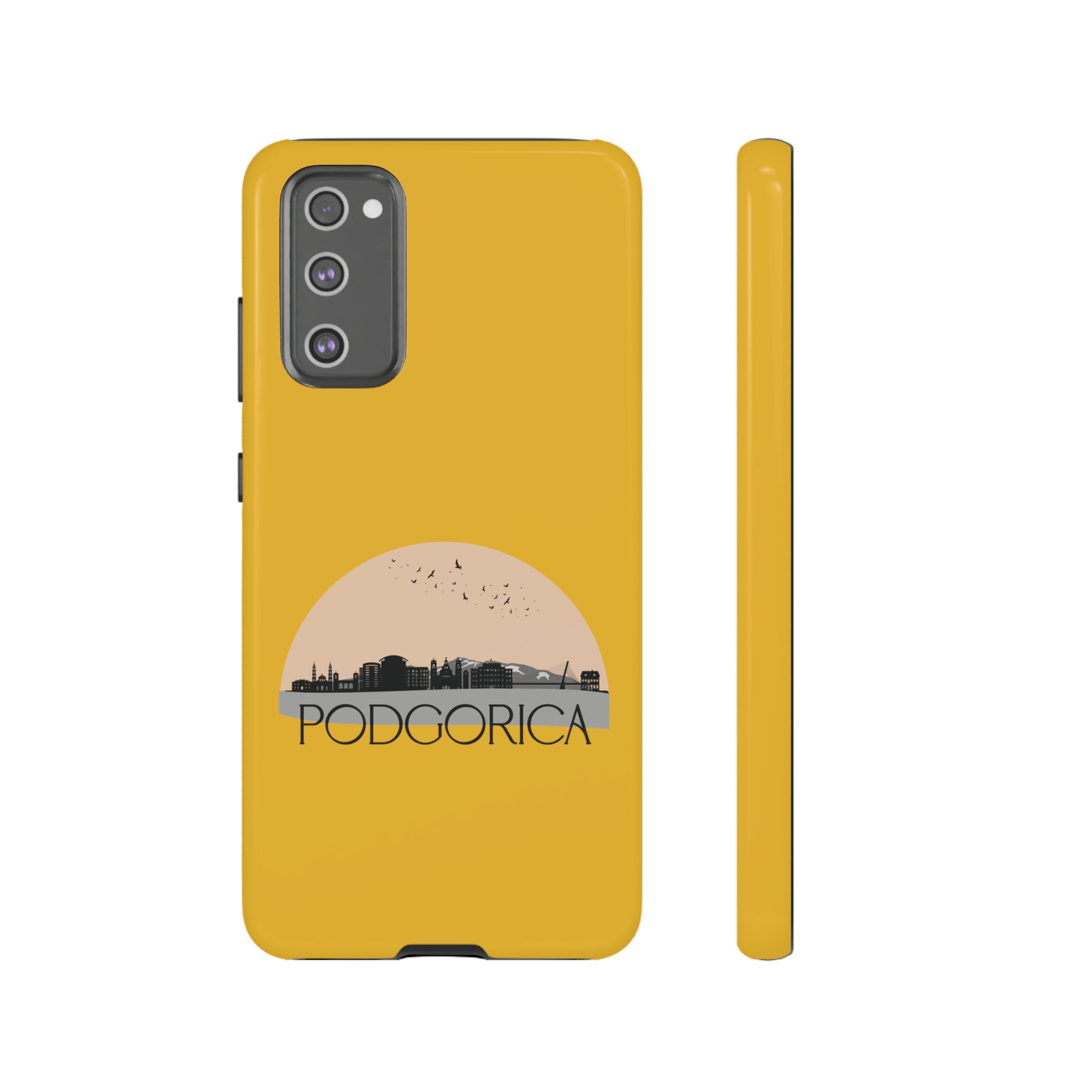 PODGORICA Phone Case - Yellow