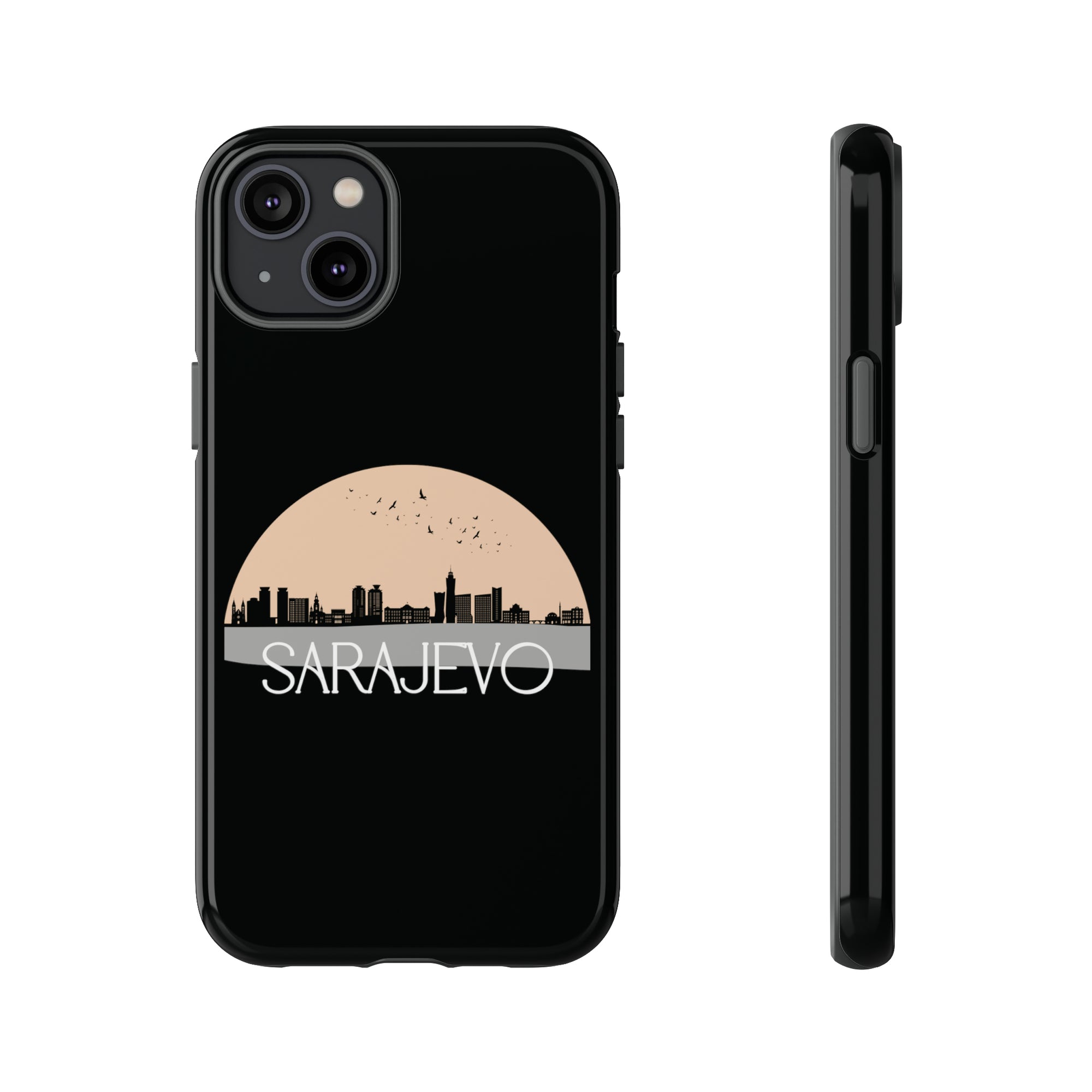 SARAJEVO Phone Case - Black