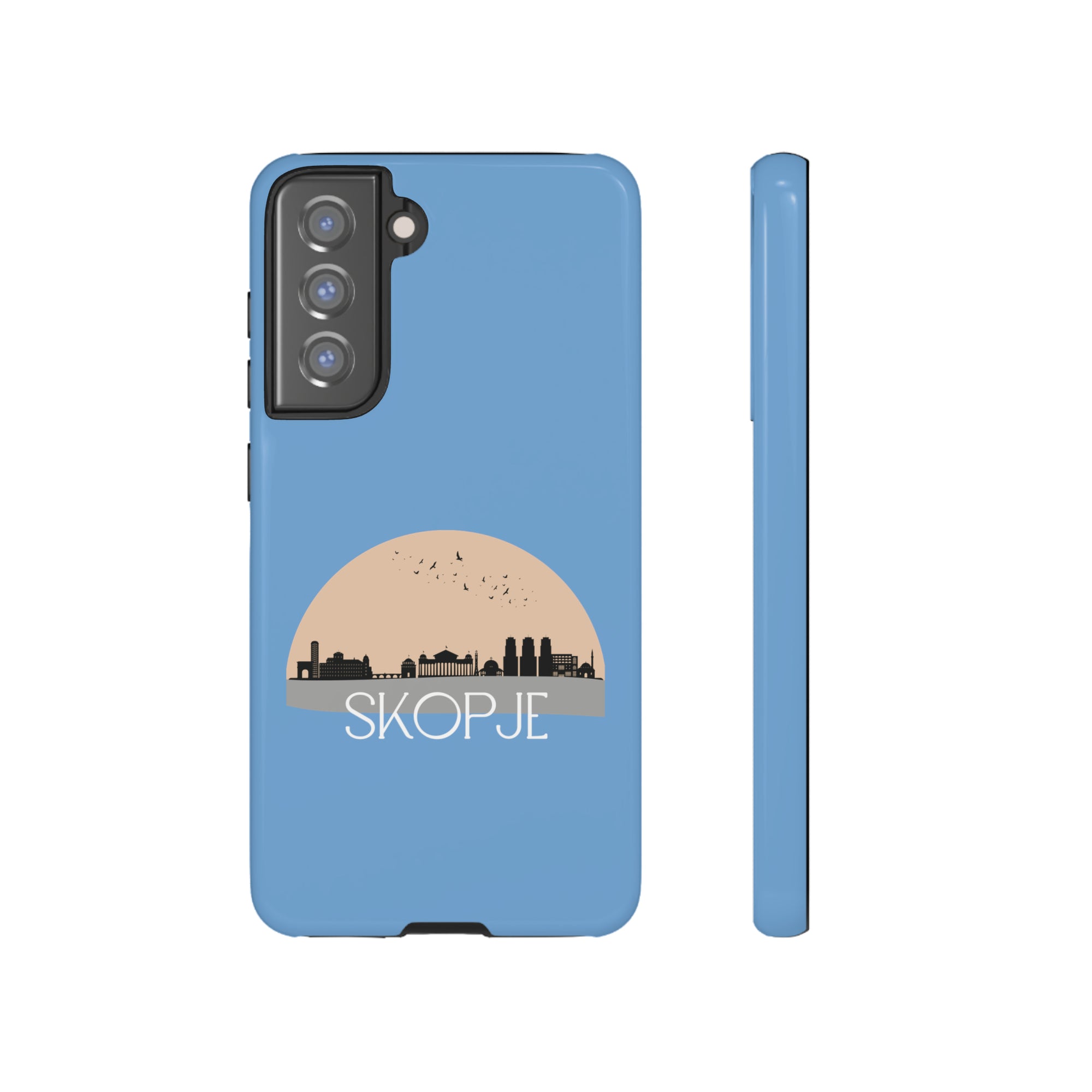 SKOPJE Phone Case - Light Blue