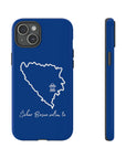 Šeher Bosno Volim Te Phone Case - Blue