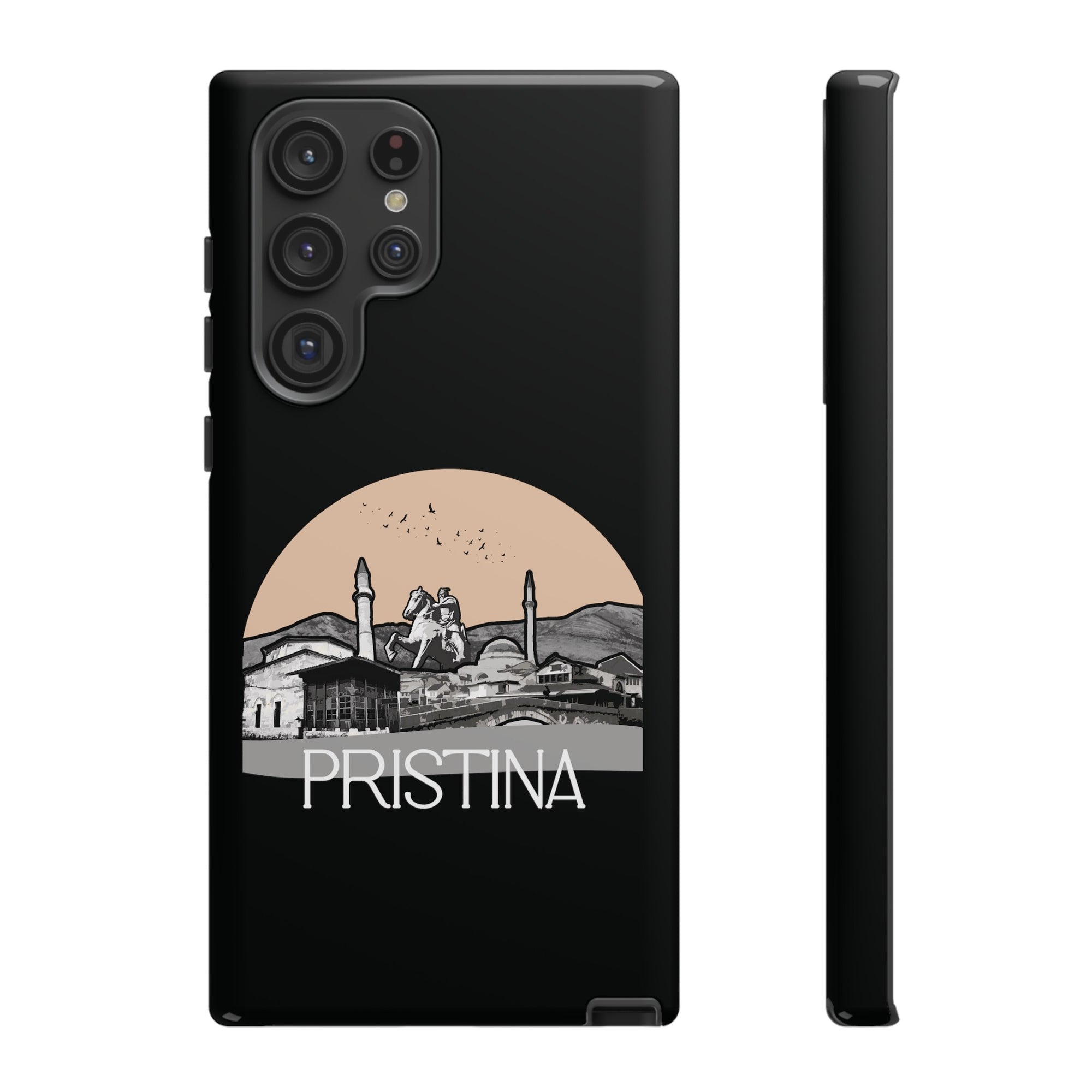 PRISTINA Phone Case - Black