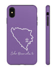 Šeher Bosno Volim Te Phone Case - Purple