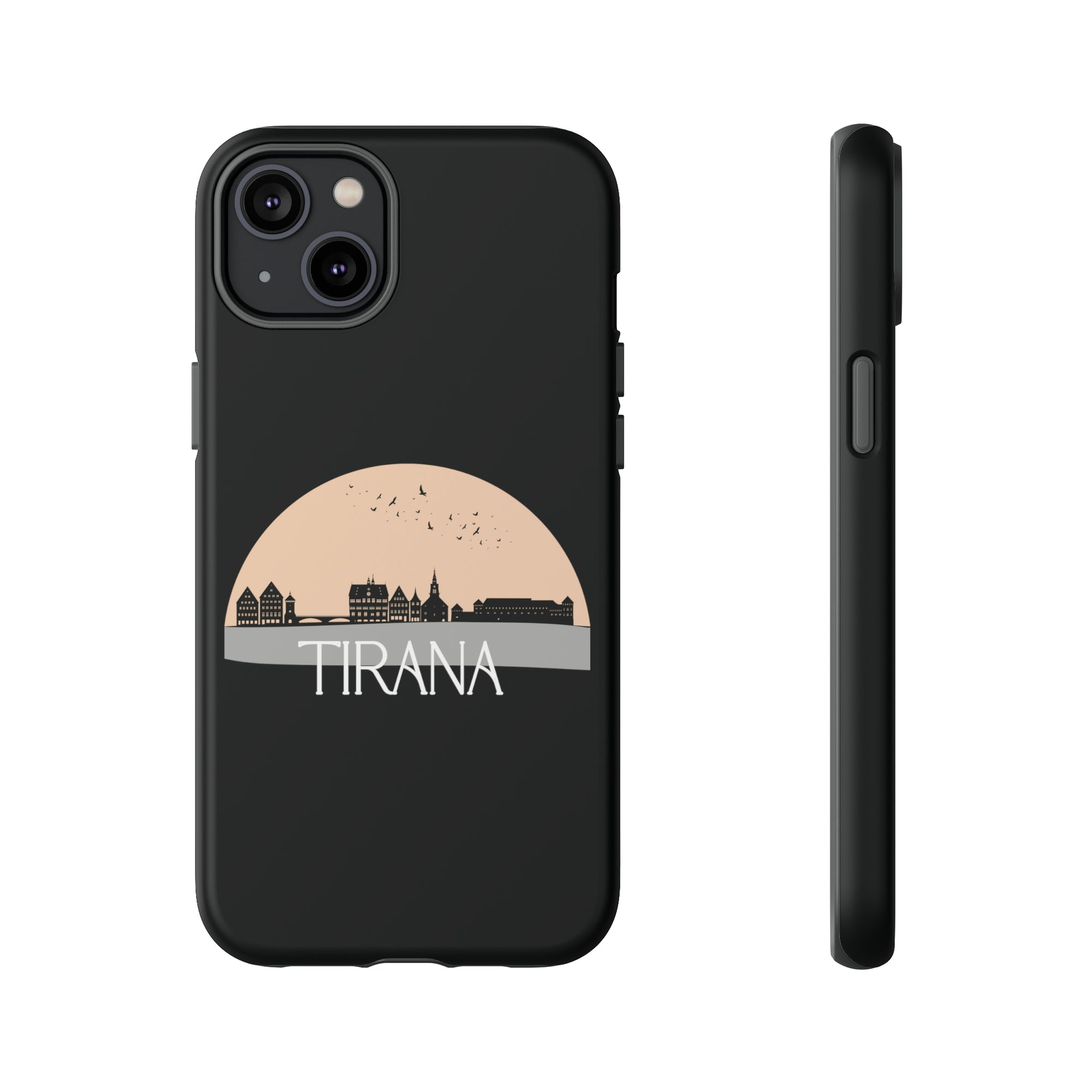 TIRANA Phone Case - Black