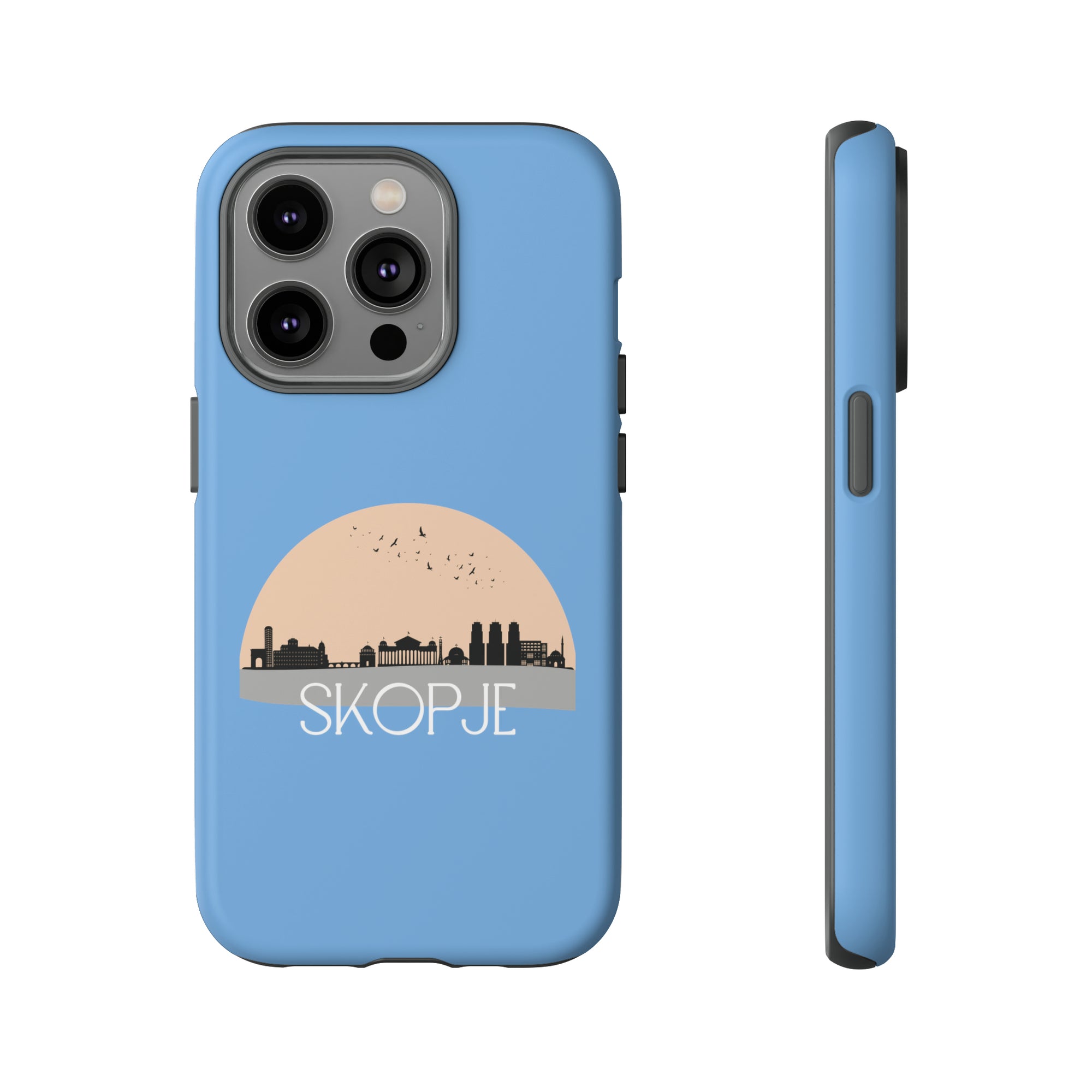 SKOPJE Phone Case - Light Blue