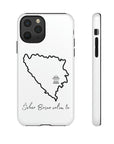 Šeher Bosno Volim Te Phone Case - White