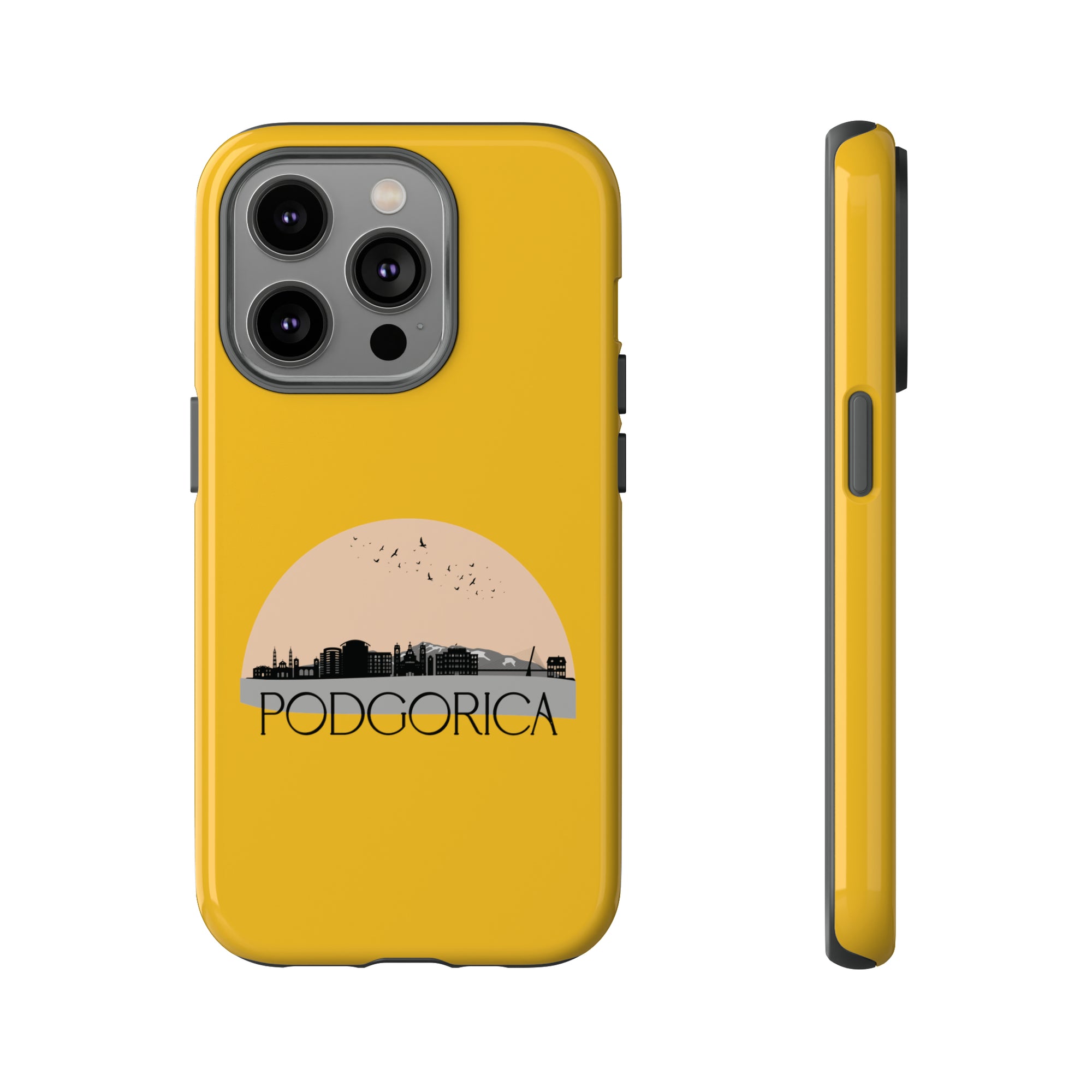 PODGORICA Phone Case - Yellow