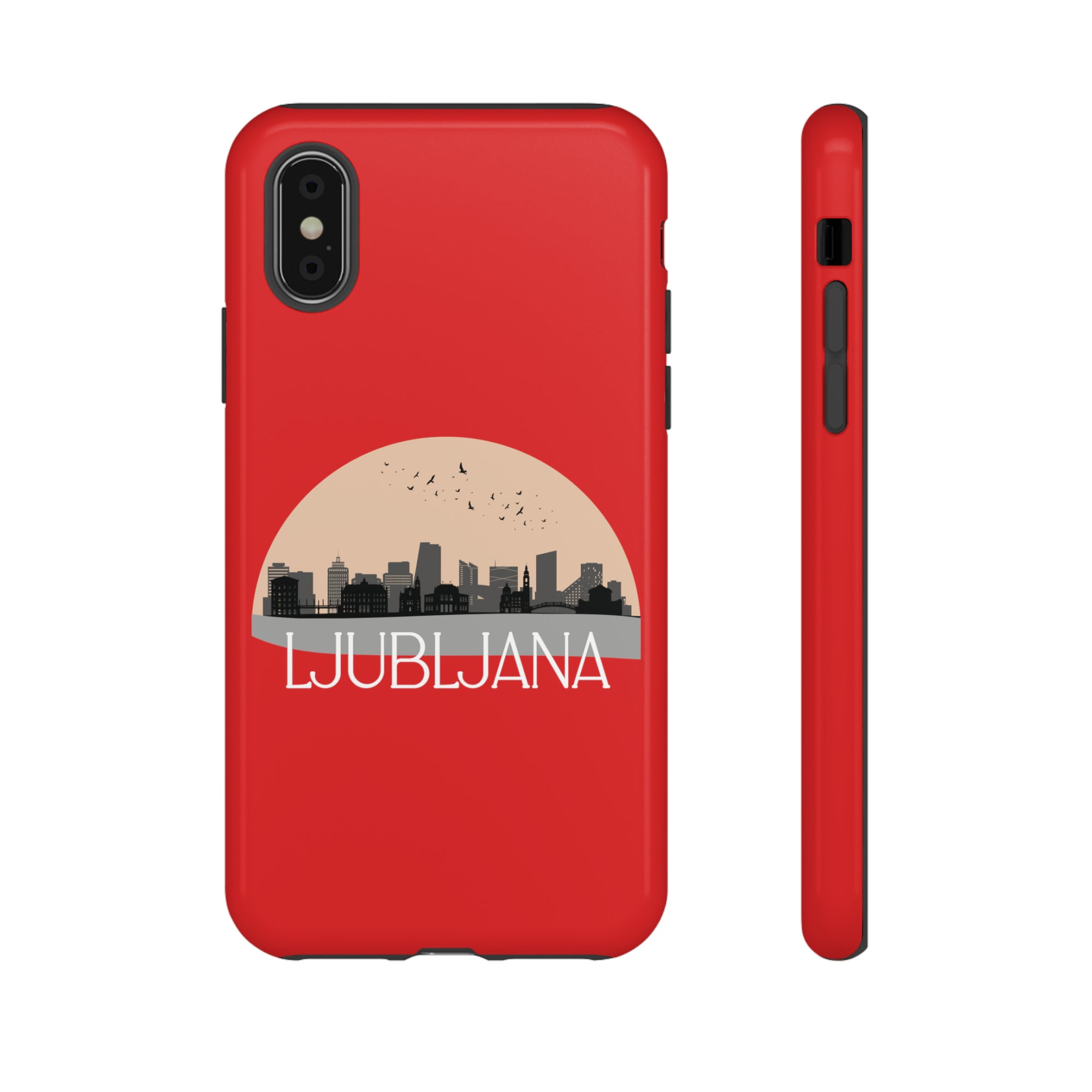 LJUBLJANA Phone Case - Red