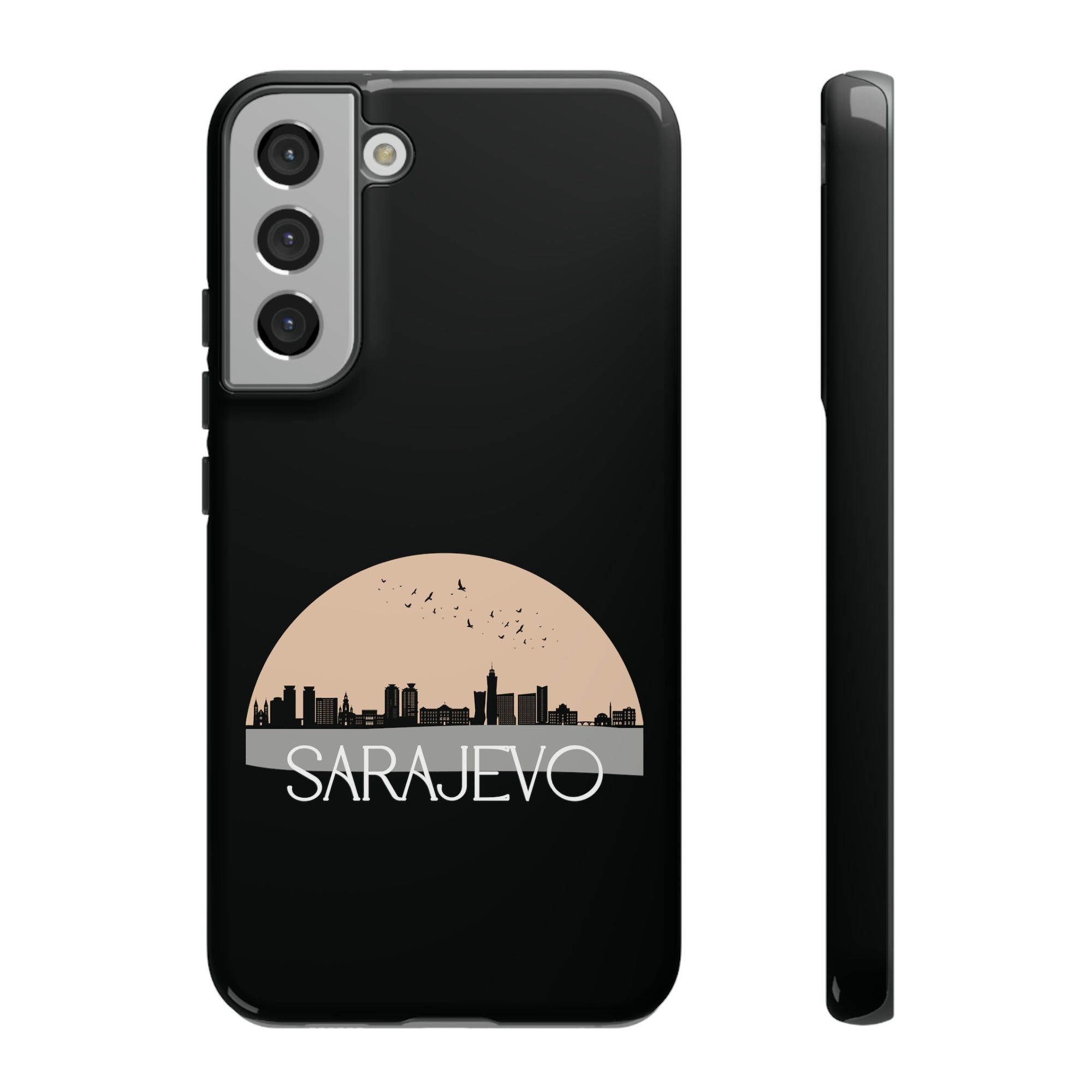 SARAJEVO Phone Case - Black