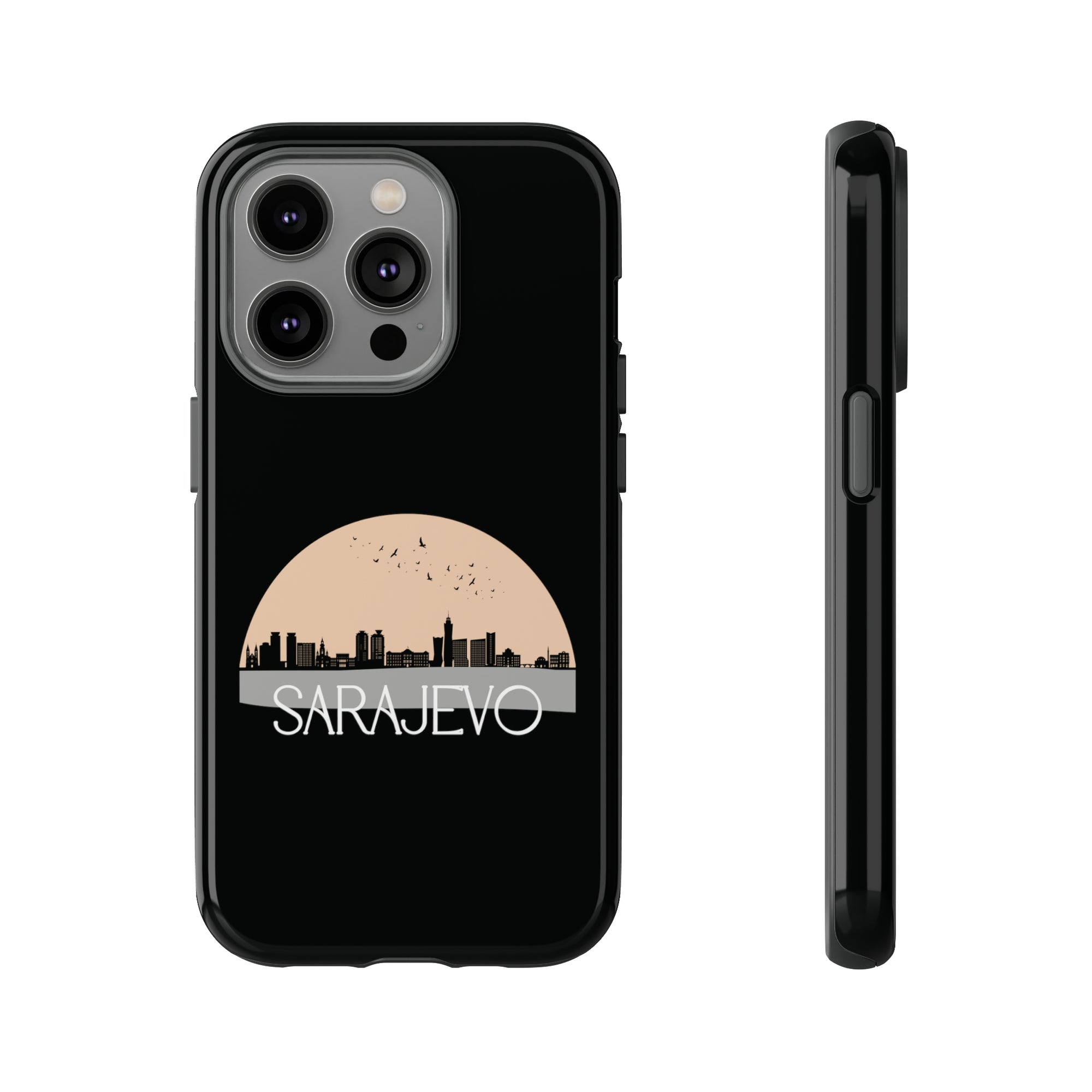 SARAJEVO Phone Case - Black